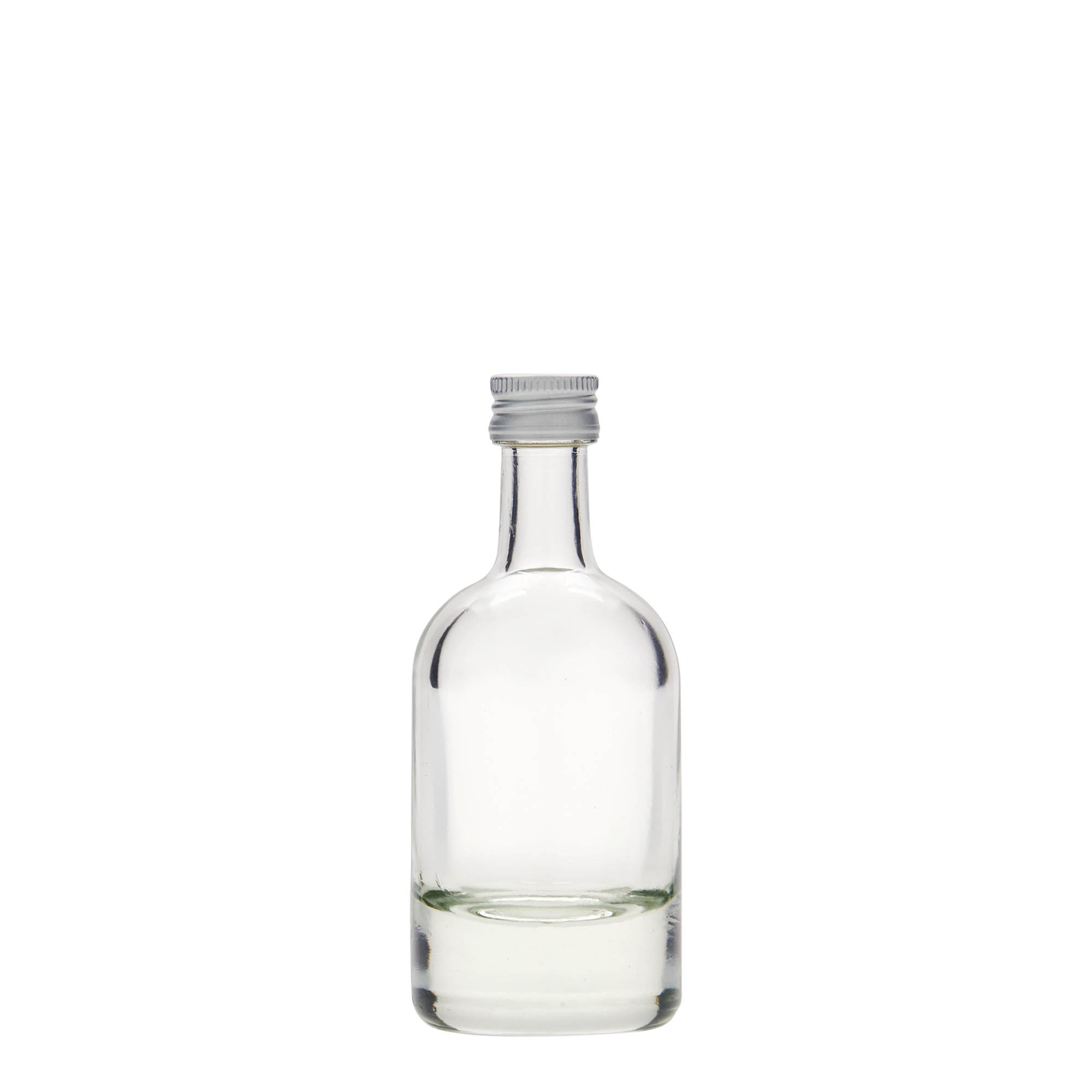 Γυάλινο μπουκάλι 'Linea Uno' 50 ml, στόμιο: PP 18 Γυάλινο μπουκάλι 'Linea Uno' 50 ml, στόμιο: PP 18