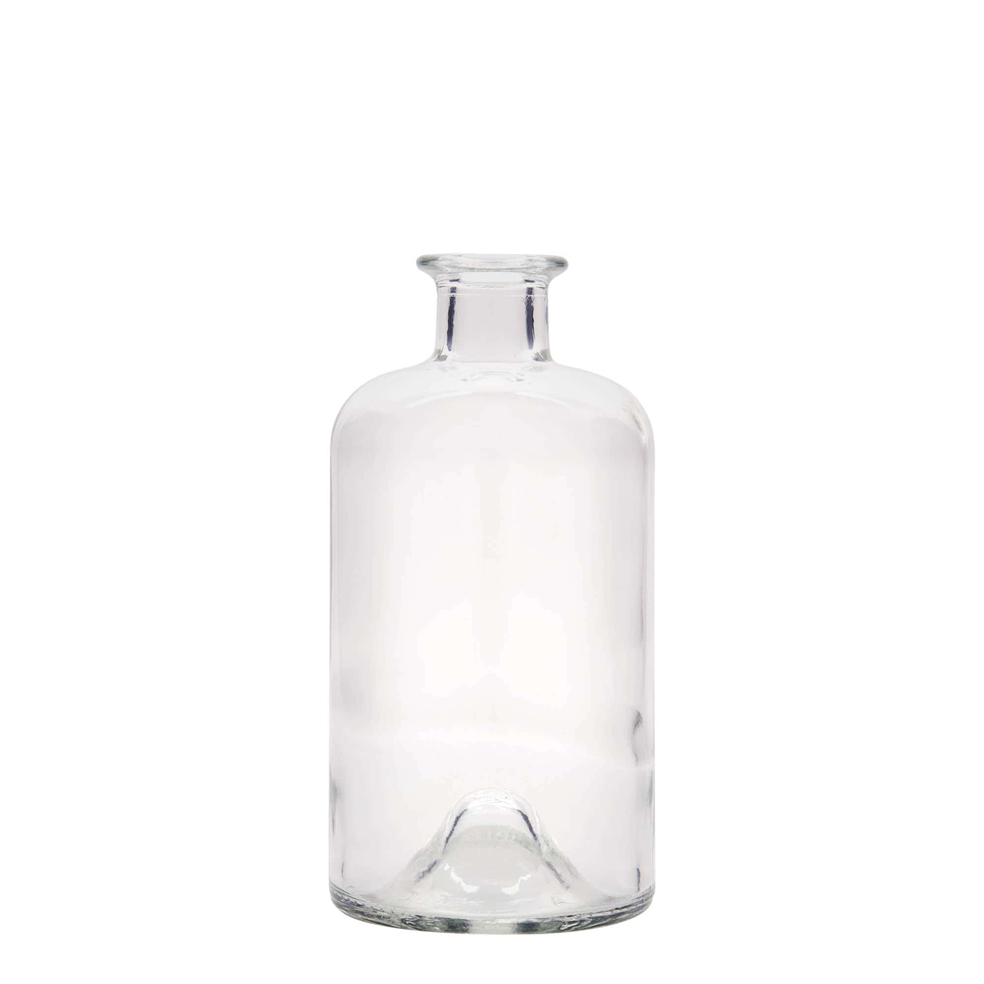 Γυάλινο μπουκάλι φαρμακείου 'Ιατρός' 500 ml, στόμιο: φελλός Γυάλινο μπουκάλι φαρμακείου 'Ιατρός' 500 ml, στόμιο: φελλός