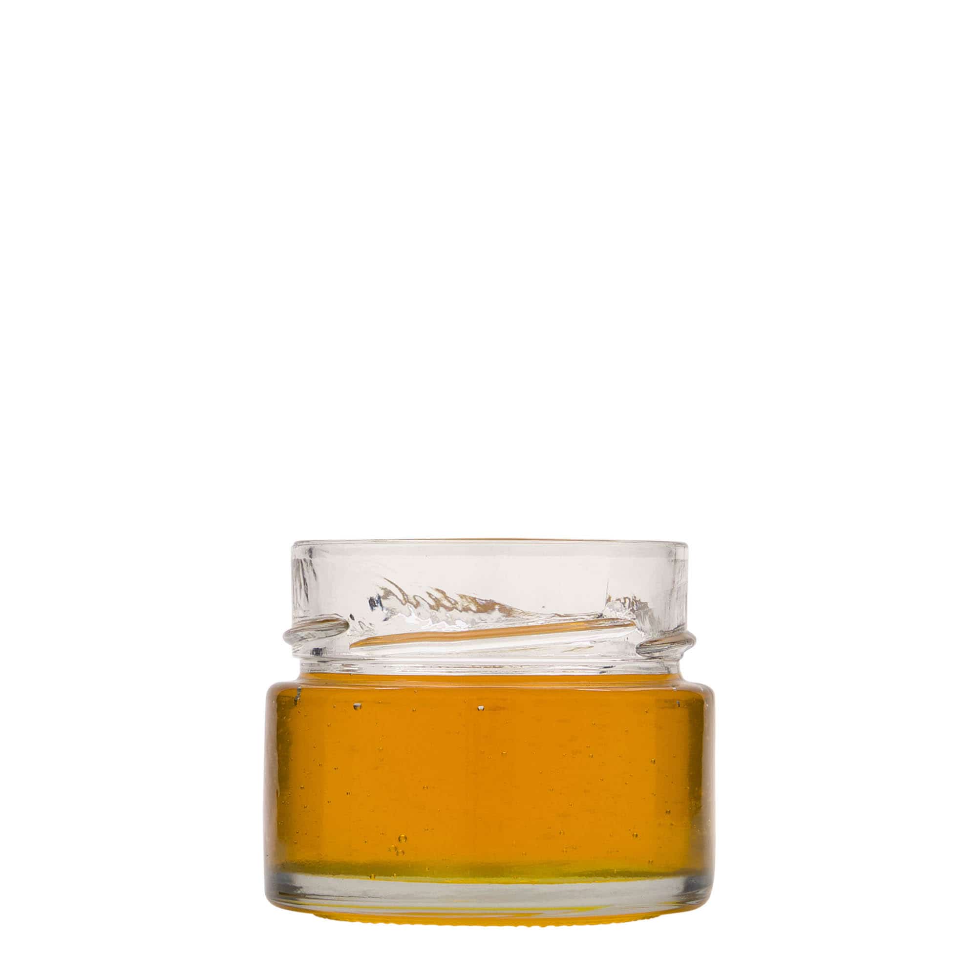 Στρογγυλό βάζο 'Άλμπατρος' 106 ml, στόμιο: extra deep twist-off (EDTO 70)