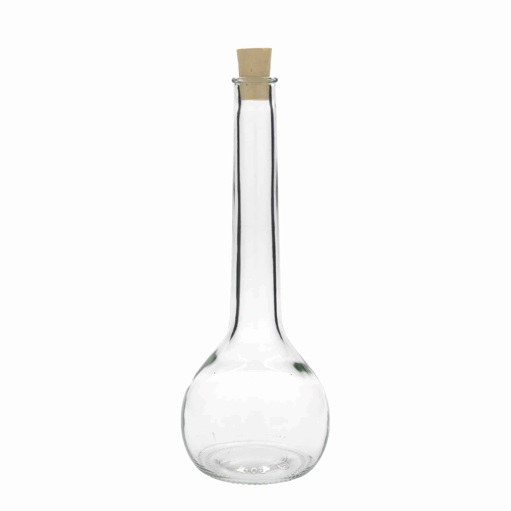 Γυάλινο μπουκάλι 'Tulipano' 500 ml, στόμιο: φελλός