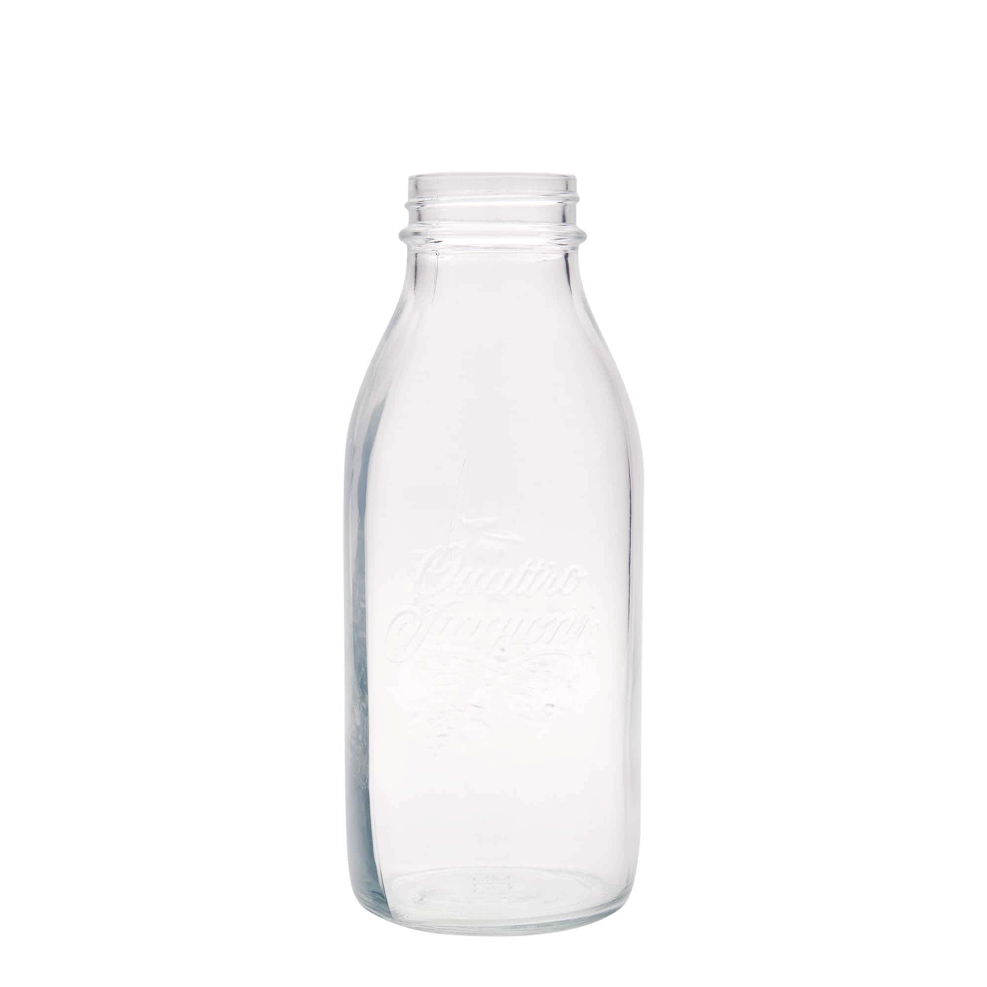 1.000 ml γυάλινο μπουκάλι 'Quattro Stagioni', στόμιο: βιδωτό καπάκι