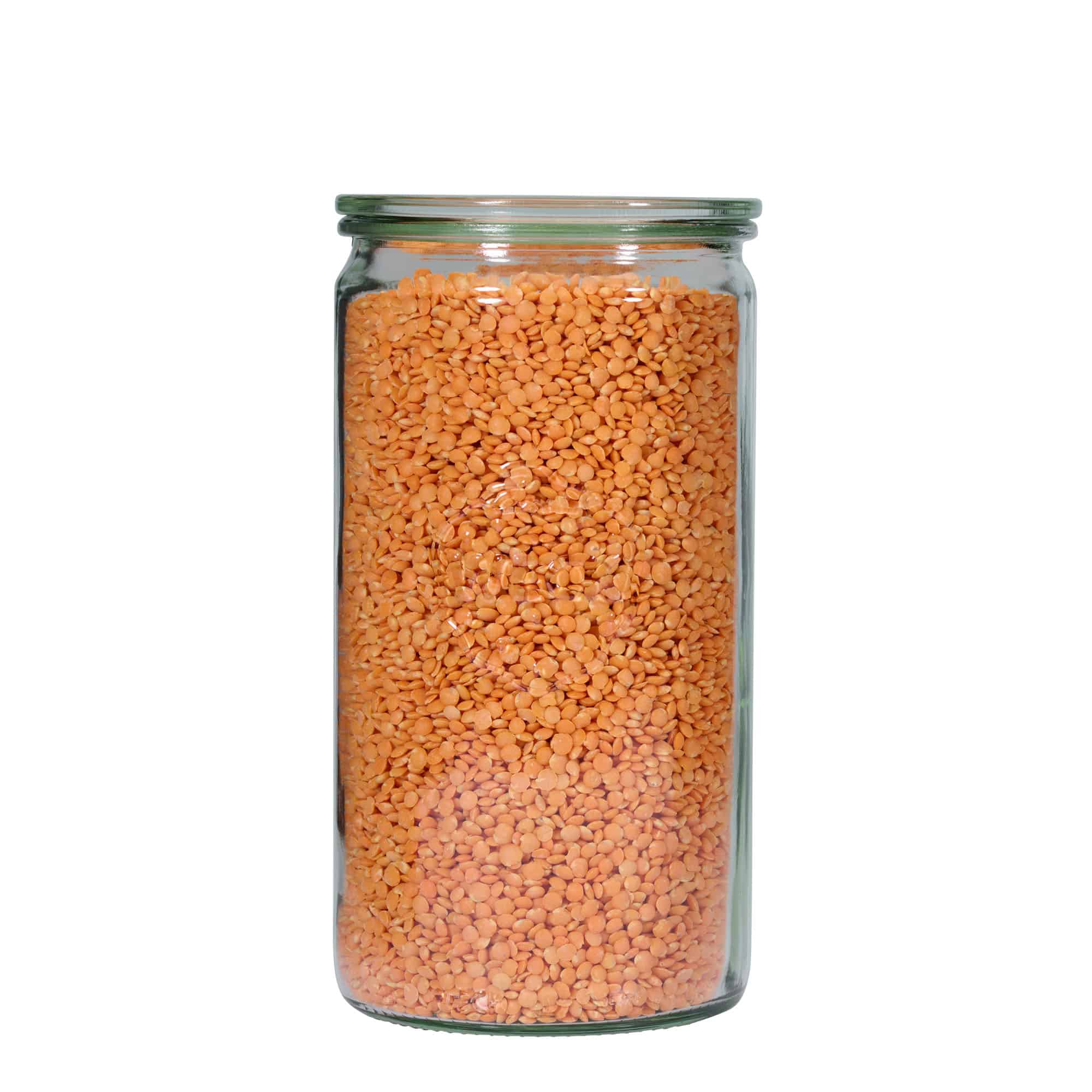 Κυλινδρικό βάζο WECK 1.575 ml, στόμιο: στρογγυλεμένο χείλος