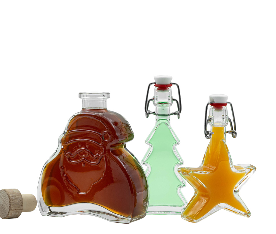 Χριστουγεννιάτικα μπουκάλια