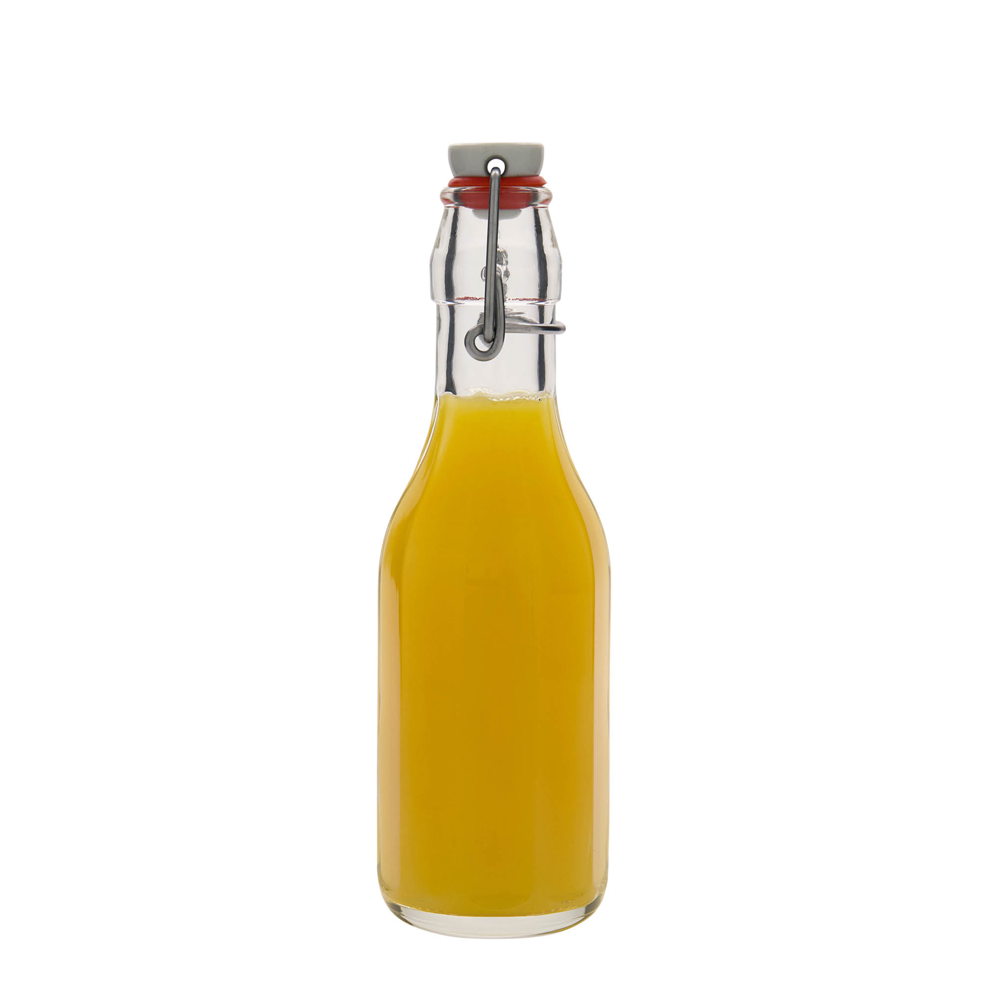 Γυάλινο μπουκάλι 'Bravo' 250 ml, δεκάγωνο, στόμιο: μηχανικό πώμα Γυάλινο μπουκάλι 'Bravo' 250 ml, δεκάγωνο, στόμιο: μηχανικό πώμα