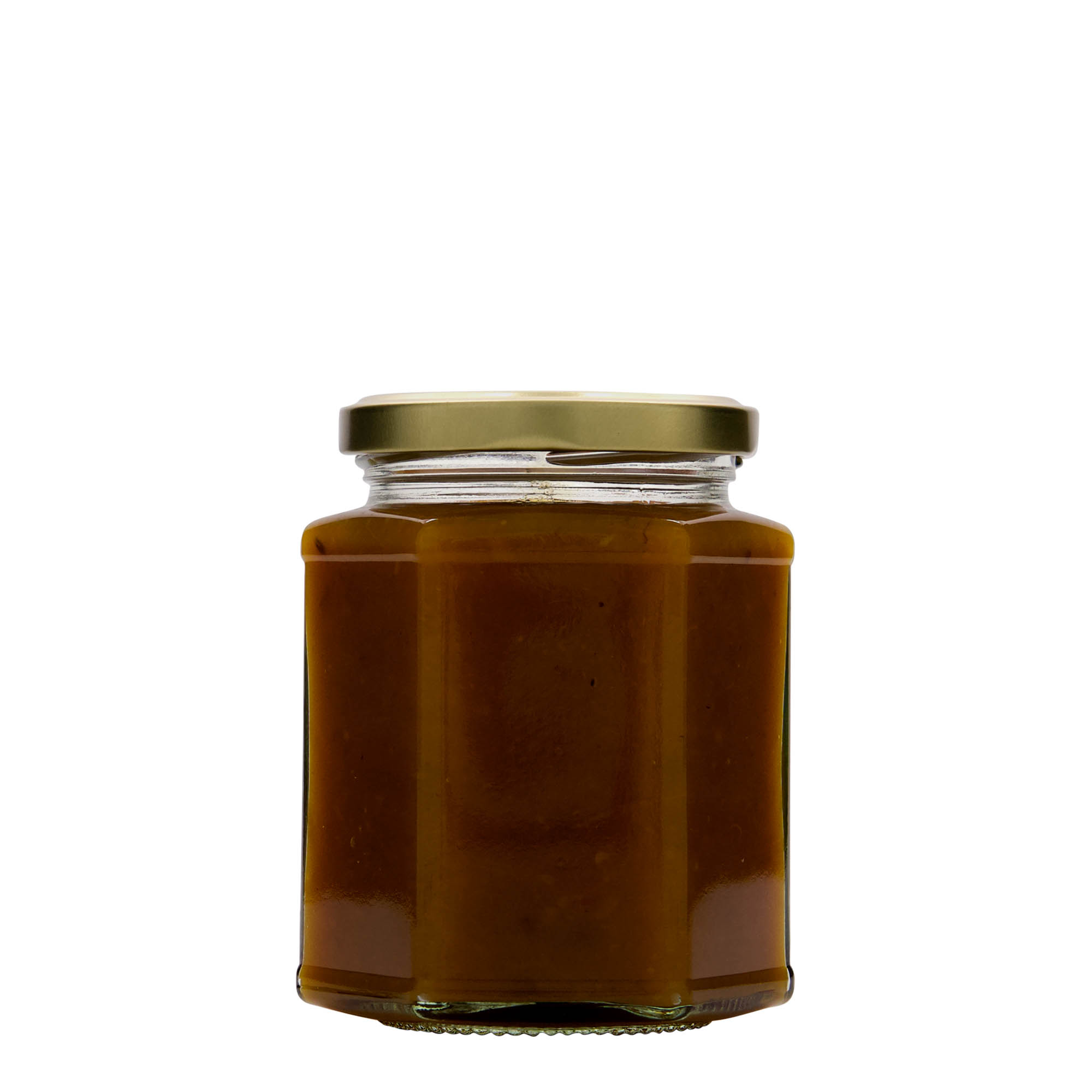 Εξάγωνο βάζο 324 ml, στόμιο: twist-off (TO 66) Εξάγωνο βάζο 324 ml, στόμιο: twist-off (TO 66)