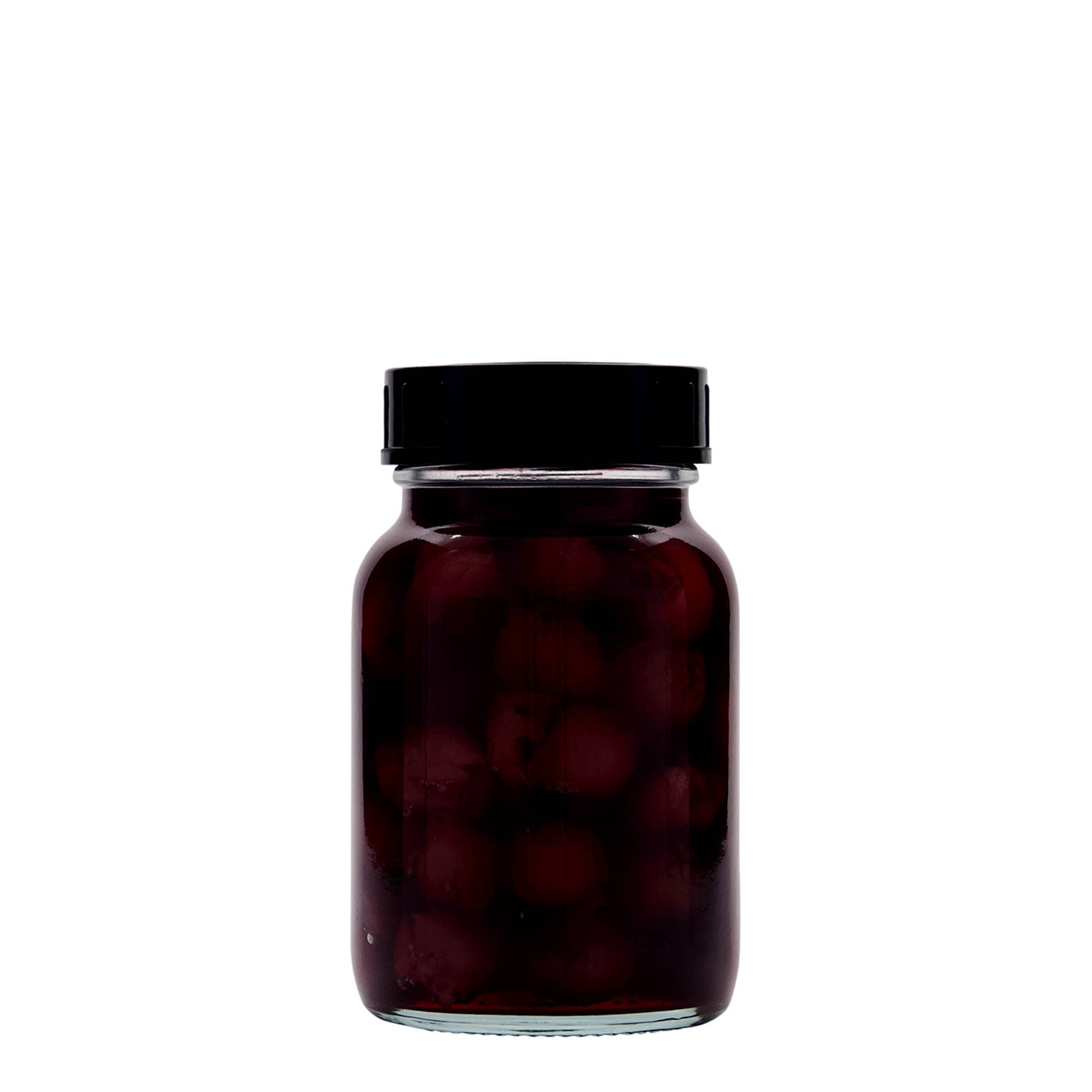 250 ml γυάλινο βάζο με φαρδύ στόμιο, άνοιγμα: DIN 55