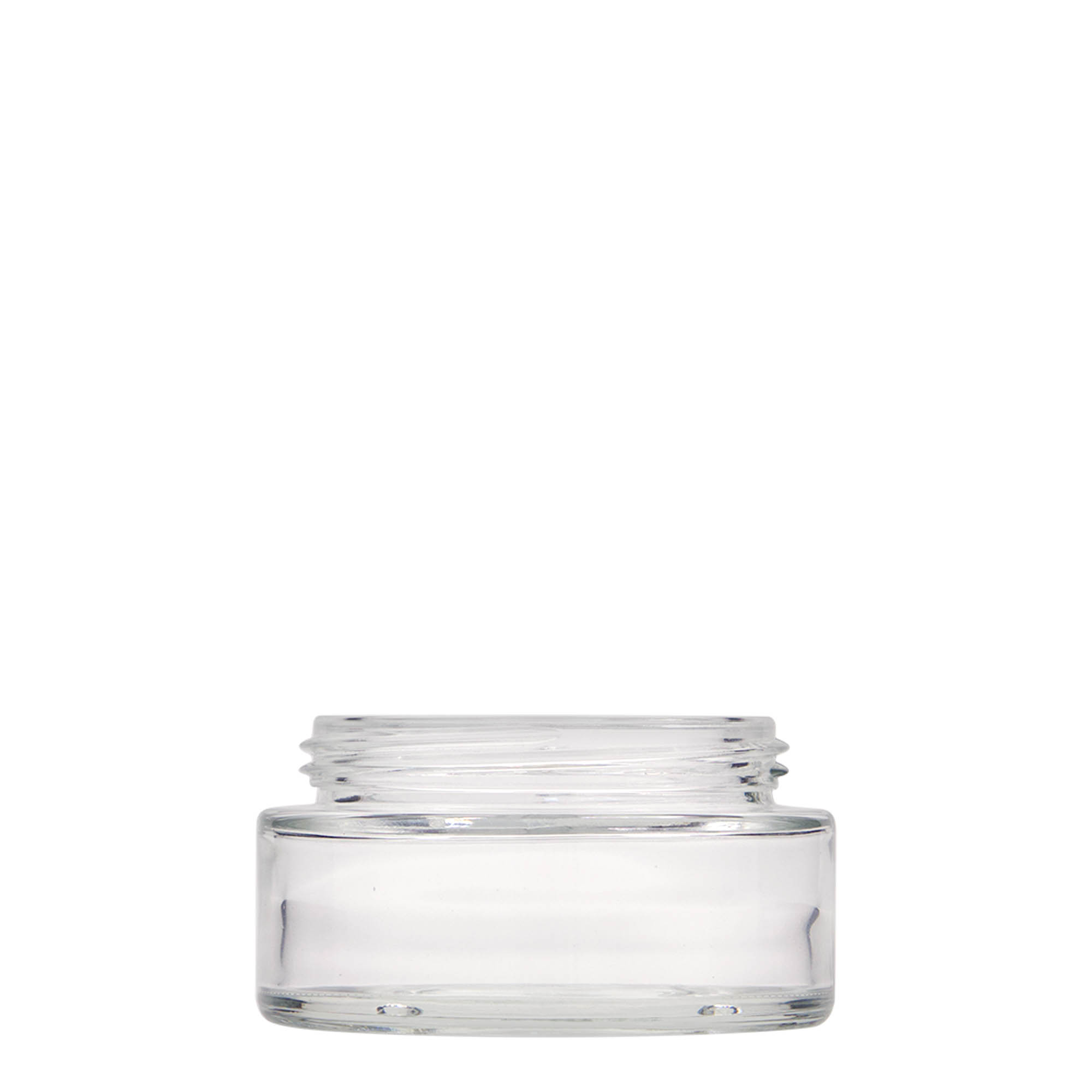 Βάζο για καλλυντικά 'Clear Edition' 100 ml, γυάλινο, στόμιο: βιδωτό πώμα
