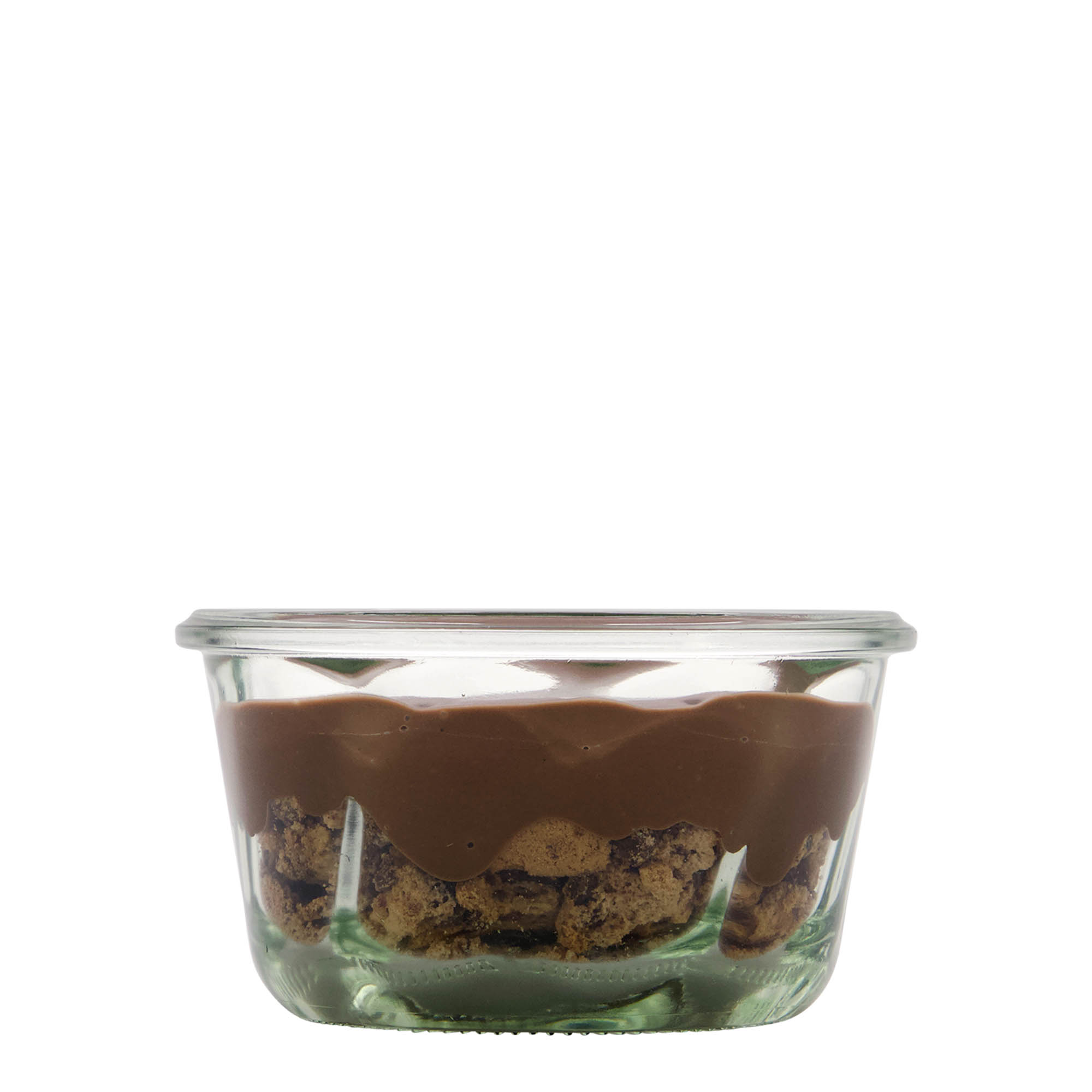 Βάζο σε σχήμα φόρμας για κέικ WECK 280 ml, στόμιο: στρογγυλεμένο χείλος Βάζο σε σχήμα φόρμας για κέικ WECK 280 ml, στόμιο: στρογγυλεμένο χείλος