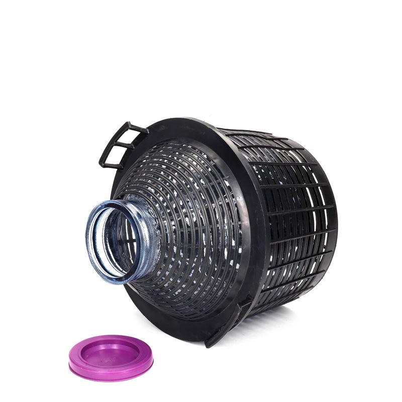 Νταμιτζάνα 20 l με φαρδύ λαιμό, γυάλινη, στόμιο: χωνευτό πώμα Νταμιτζάνα 20 l με φαρδύ λαιμό, γυάλινη, στόμιο: χωνευτό πώμα