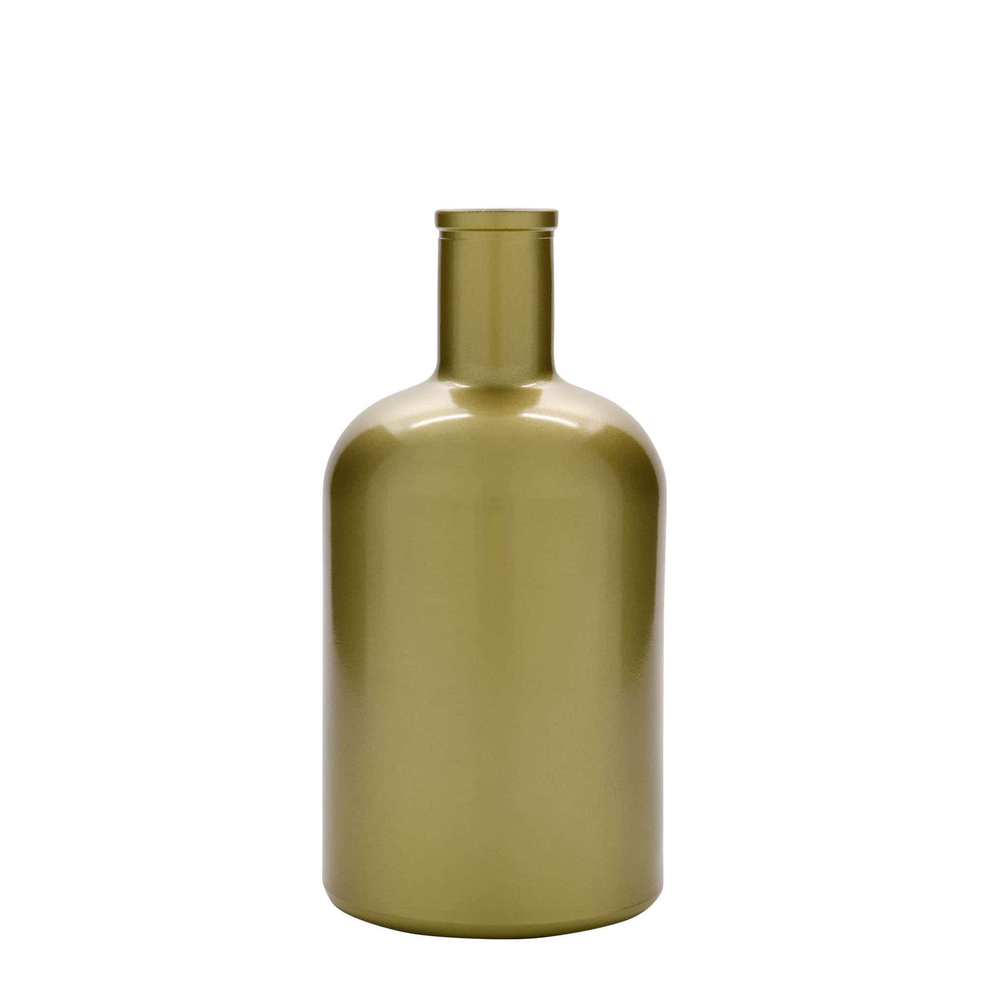Γυάλινο μπουκάλι 'Gerardino' 700 ml, χρυσό, στόμιο: φελλός Γυάλινο μπουκάλι 'Gerardino' 700 ml, χρυσό, στόμιο: φελλός