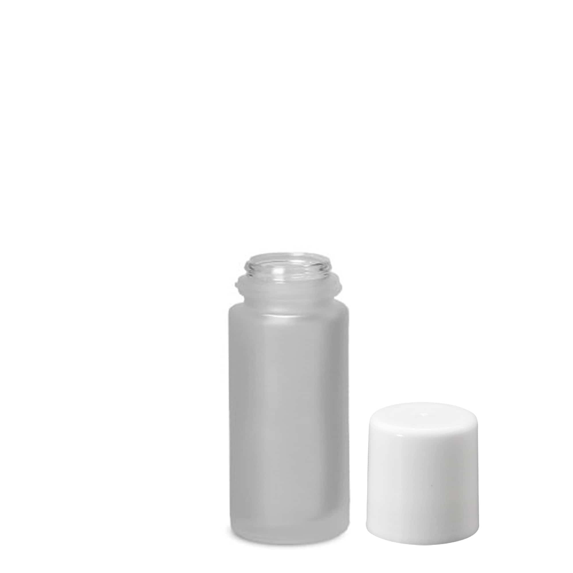 50 ml φιάλη roll-on, γυάλινη, παγωμένη, στόμιο: βιδωτό καπάκι
