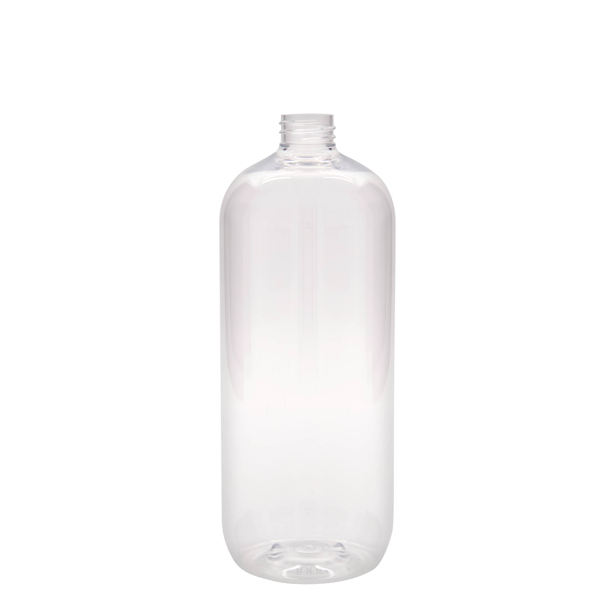 Μπουκάλι PET 'Boston' 1.000 ml, πλαστικό, στόμιο: GPI 28/410 Μπουκάλι PET 'Boston' 1.000 ml, πλαστικό, στόμιο: GPI 28/410