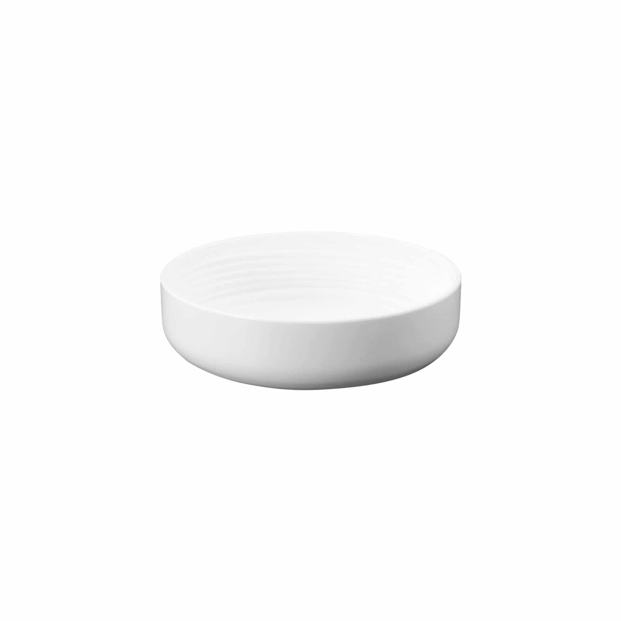 Βιδωτό πώμα για το μπουκάλι 'Bianca' 150 ml, πλαστικό PP, λευκό