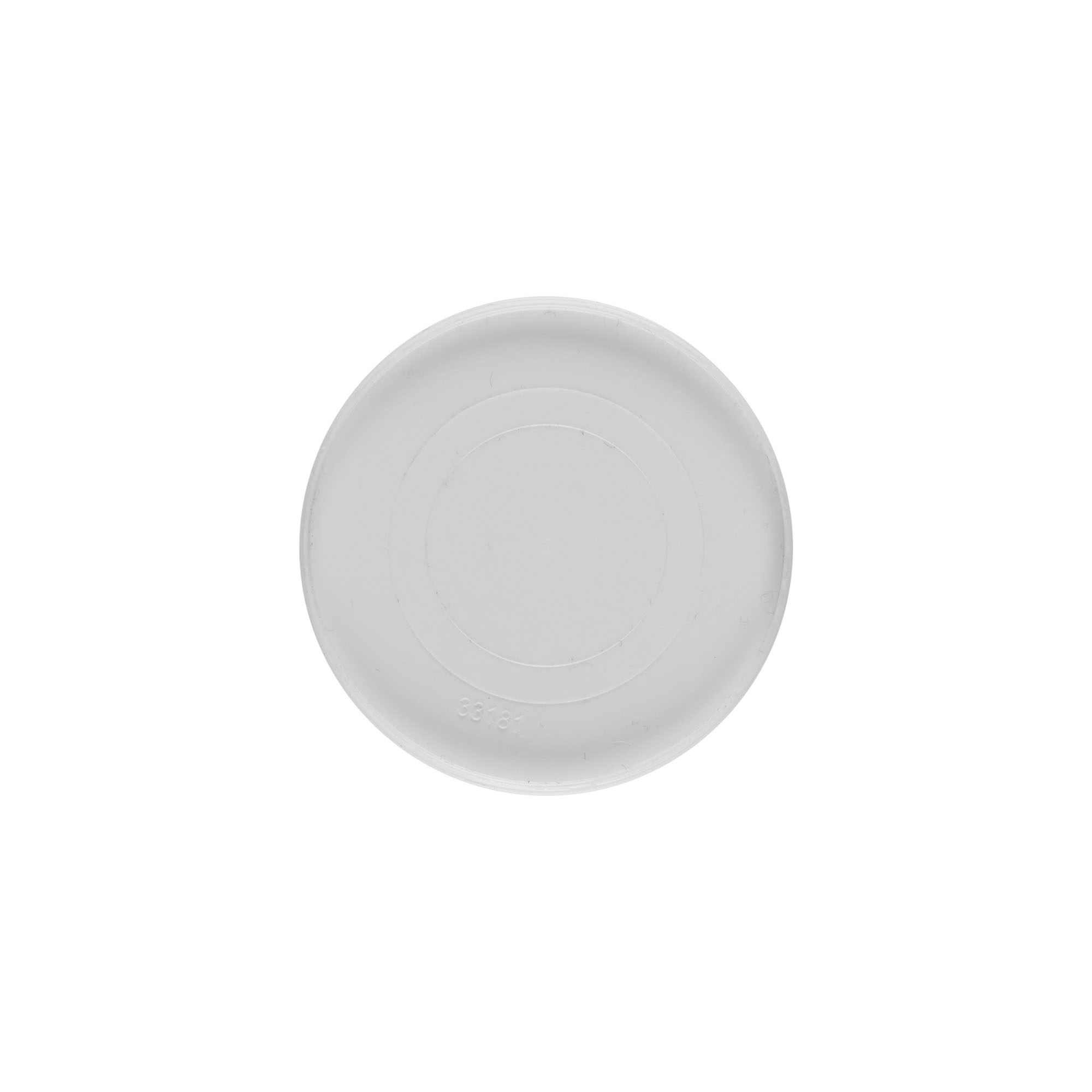 Γυάλινο καπάκι για το μπουκάλι 'Bianca' 30 ml, πλαστικό PP, λευκό Γυάλινο καπάκι για το μπουκάλι 'Bianca' 30 ml, πλαστικό PP, λευκό