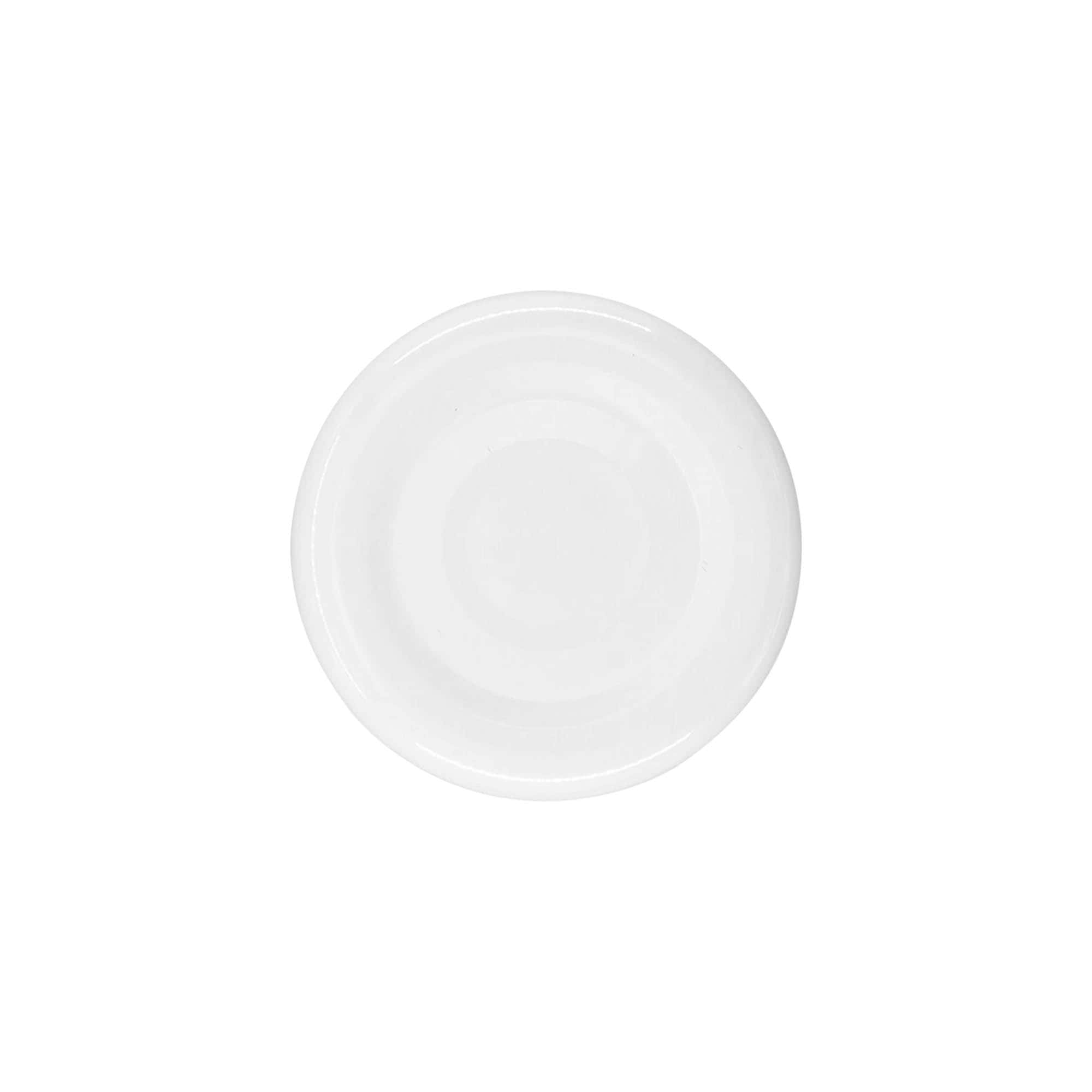 Καπάκι twist-off, λευκοσίδηρος, λευκό, για στόμιο: TO 38