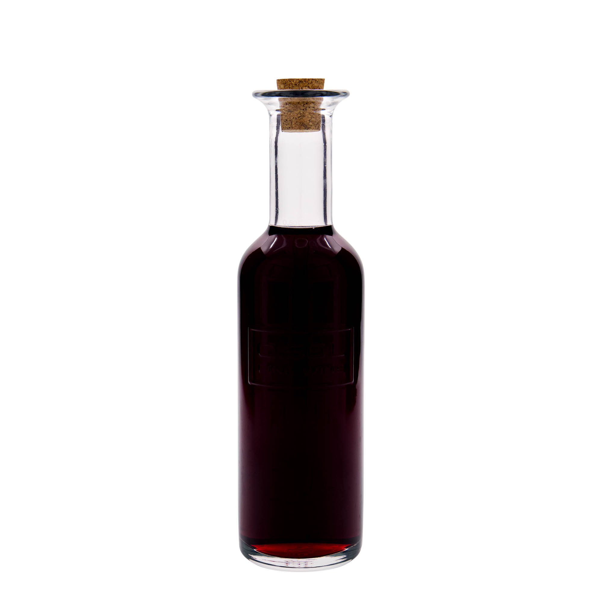 Γυάλινο μπουκάλι 'Optima Fine Wine' 500 ml, στόμιο: φελλός