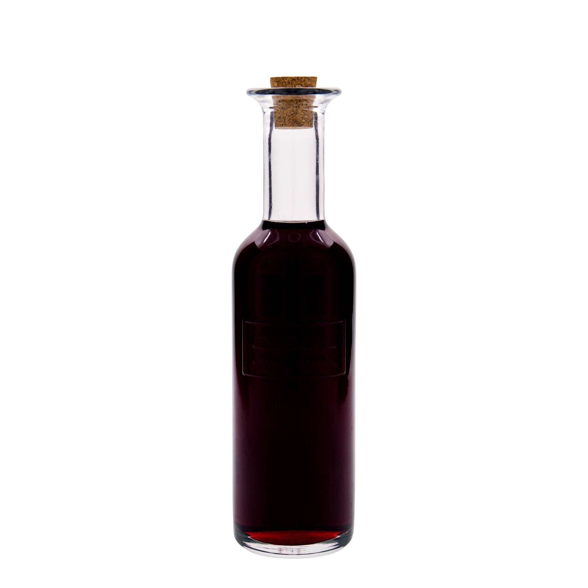 500 ml γυάλινο μπουκάλι 'Optima Fine Wine', στόμιο: φελλός