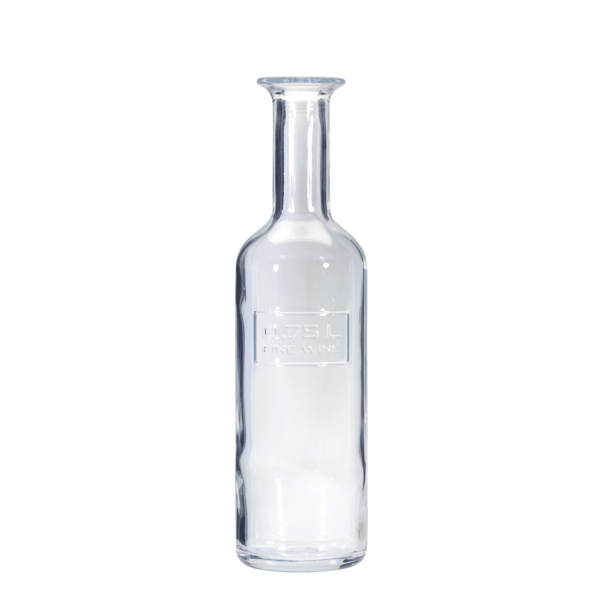 Γυάλινο μπουκάλι 'Optima Fine Wine' 750 ml, στόμιο: φελλός