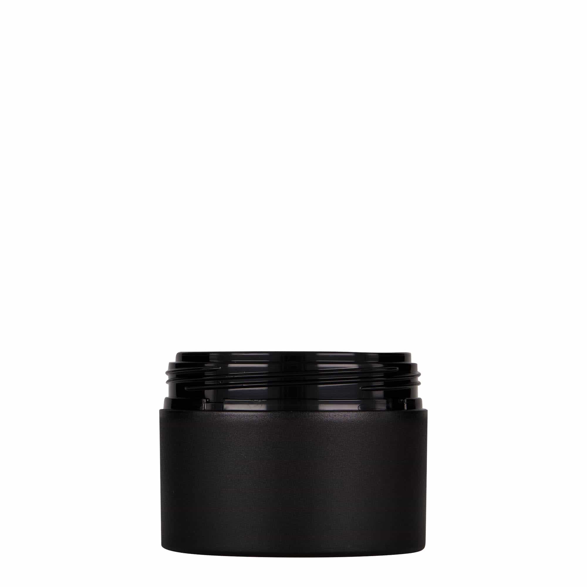 Πλαστικό βάζο 'Antonella' 100 ml, PP, μαύρο, στόμιο: βιδωτό πώμα Πλαστικό βάζο 'Antonella' 100 ml, PP, μαύρο, στόμιο: βιδωτό πώμα