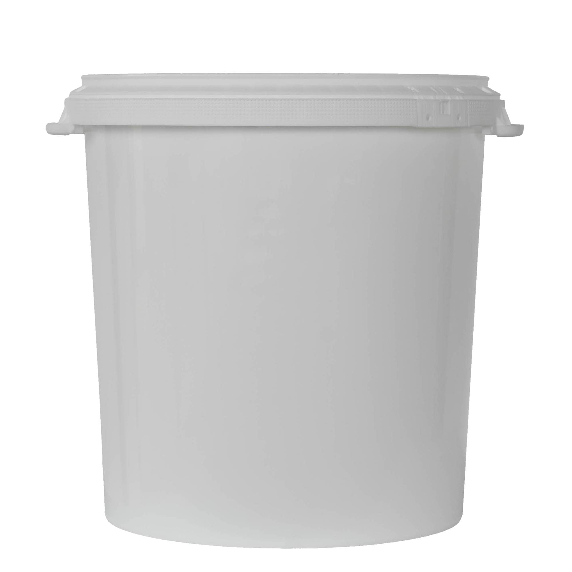 Κουβάς 30 l, πλαστικό PP, λευκό