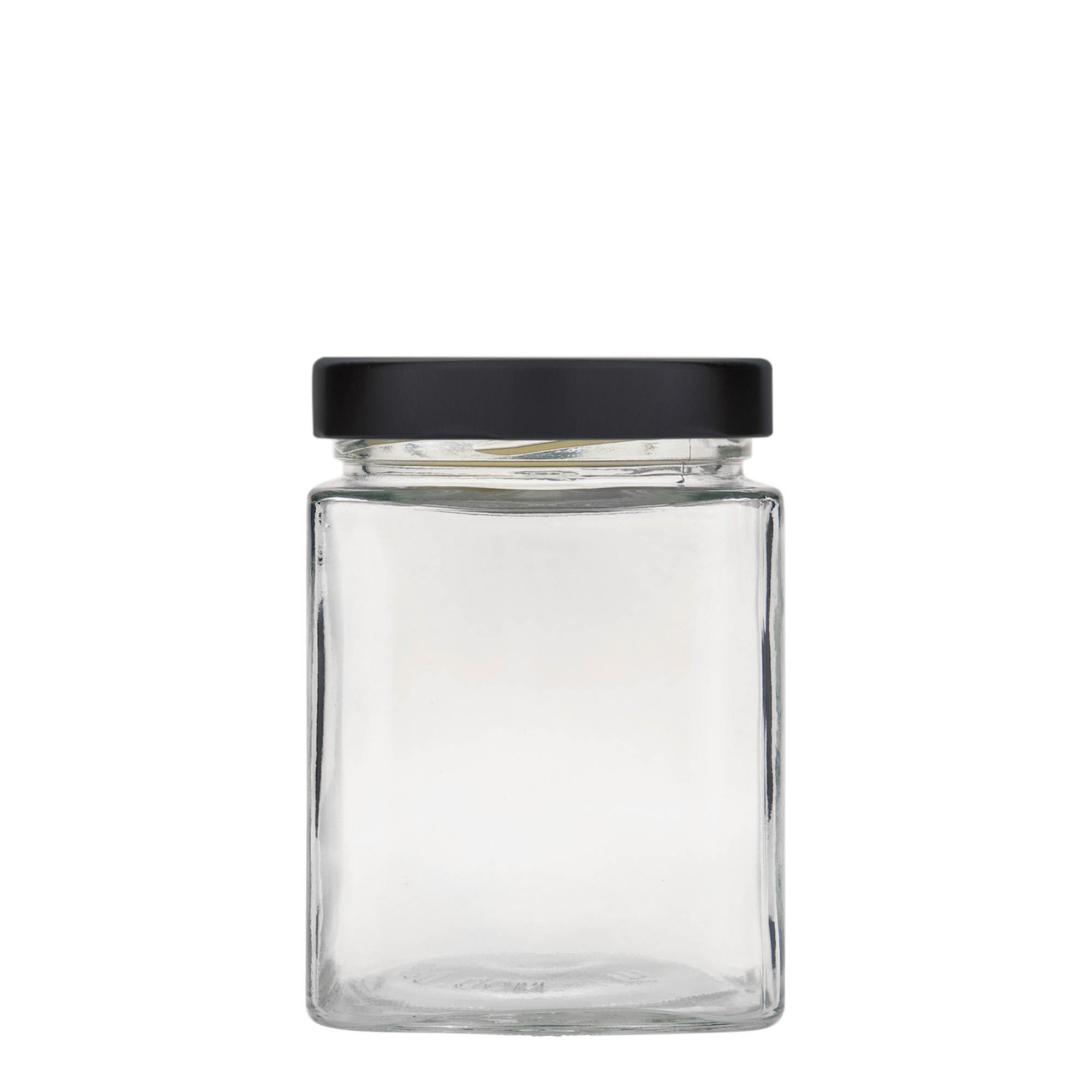 Τετράγωνο βάζο 'Ίκαρος' 580 ml, στόμιο: deep twist-off (DTO 82) Τετράγωνο βάζο 'Ίκαρος' 580 ml, στόμιο: deep twist-off (DTO 82)