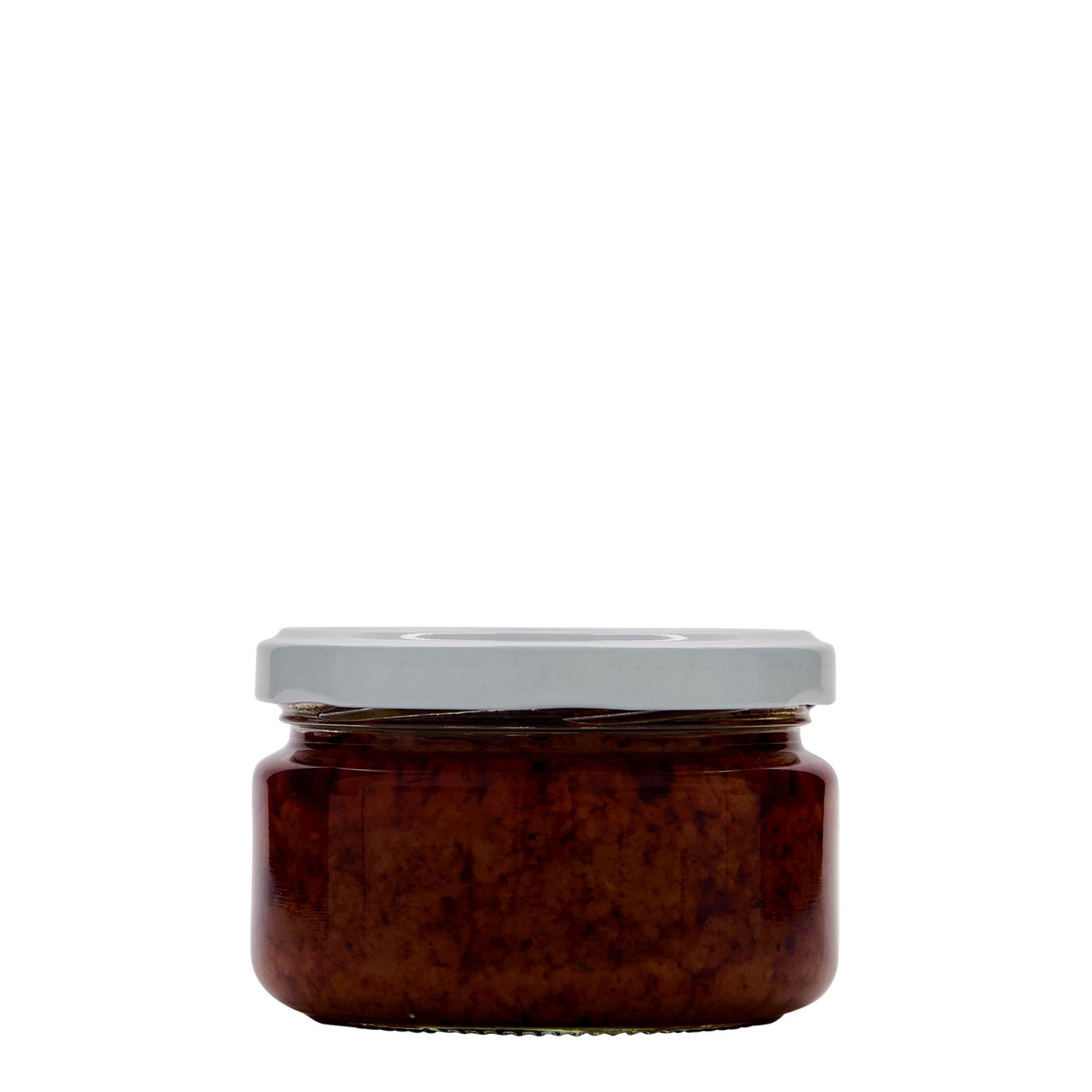 Στρογγυλό βάζο με επίπεδο στόμιο 230 ml, στόμιο: twist-off (TO 82) Στρογγυλό βάζο με επίπεδο στόμιο 230 ml, στόμιο: twist-off (TO 82)