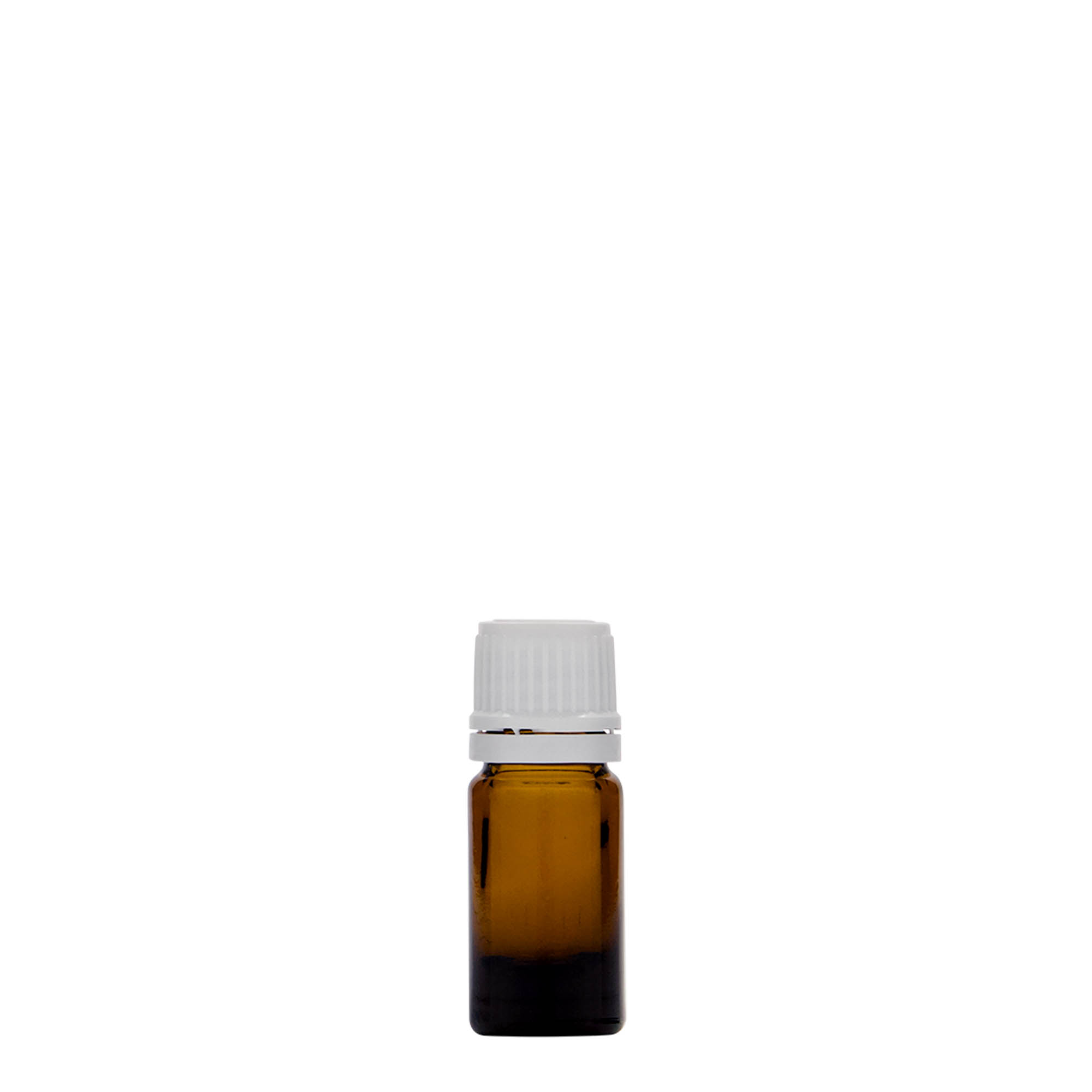 Μπουκάλι φαρμάκου 5 ml, γυάλινο, καφέ, στόμιο: DIN 18