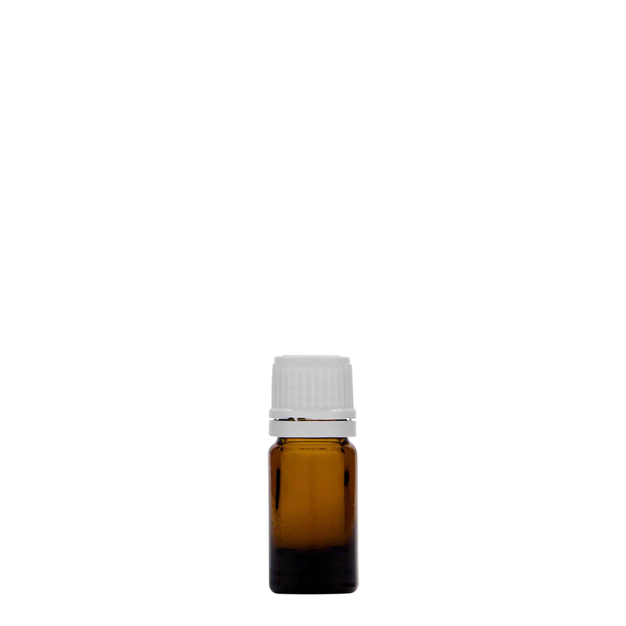 5 ml ιατρικό φιαλίδιο, γυαλί, καφέ, στόμιο: DIN 18