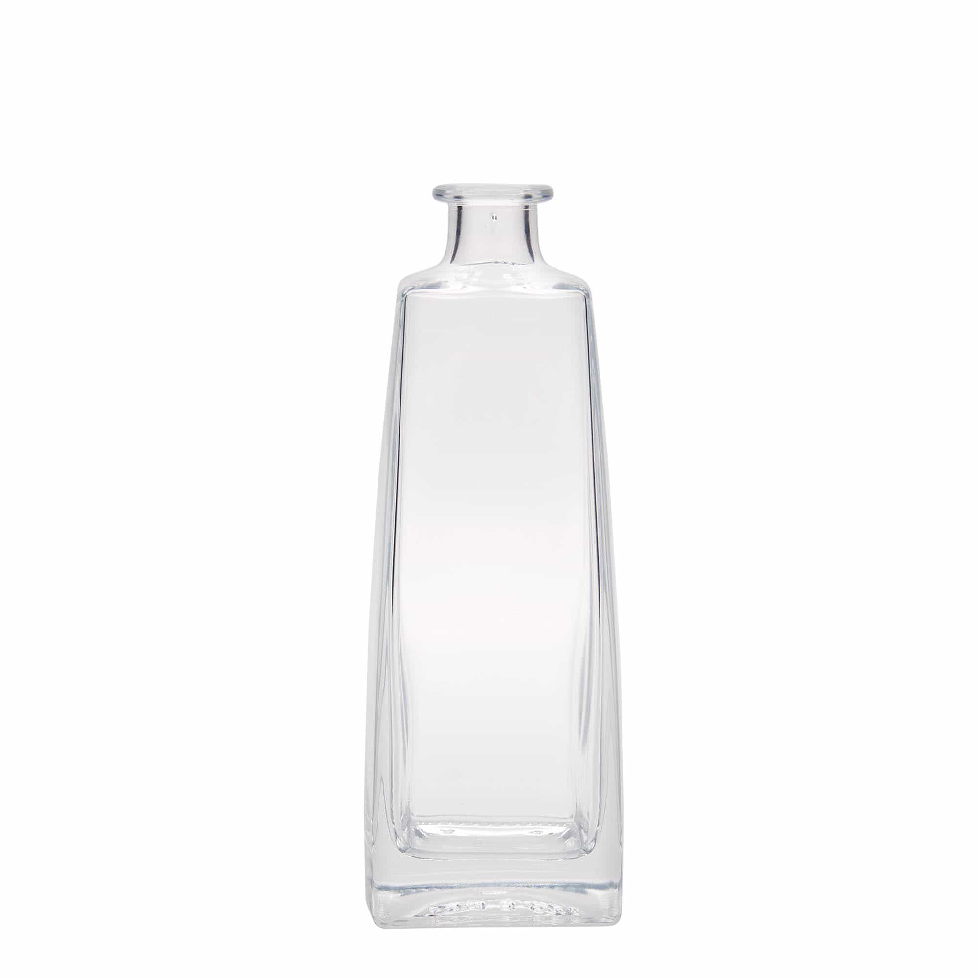 Γυάλινο μπουκάλι 'Timmy' 500 ml, ορθογώνιο, στόμιο: φελλός Γυάλινο μπουκάλι 'Timmy' 500 ml, ορθογώνιο, στόμιο: φελλός