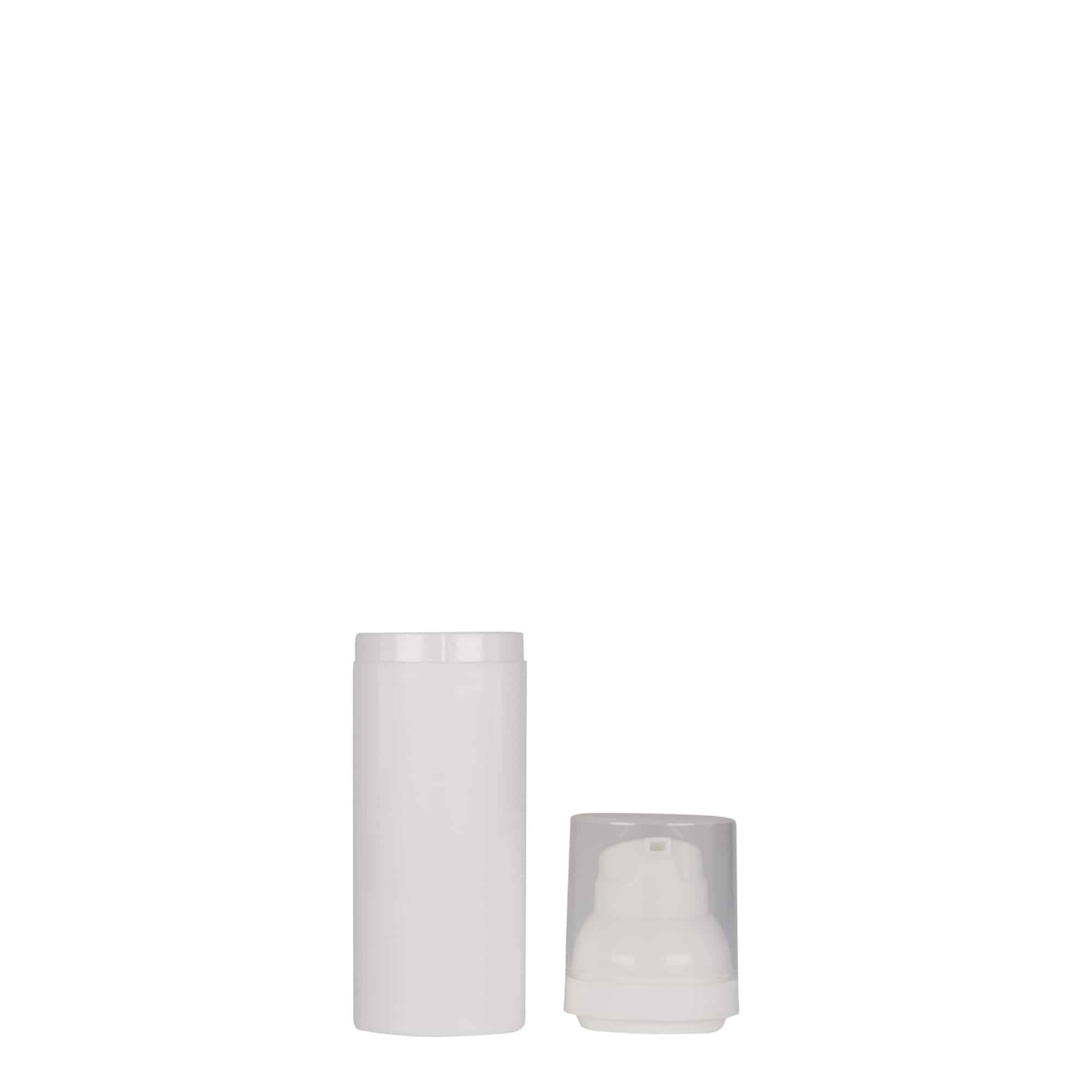 Airless Dispenser 'Mezzo' 50 ml, πλαστικό PP, λευκό