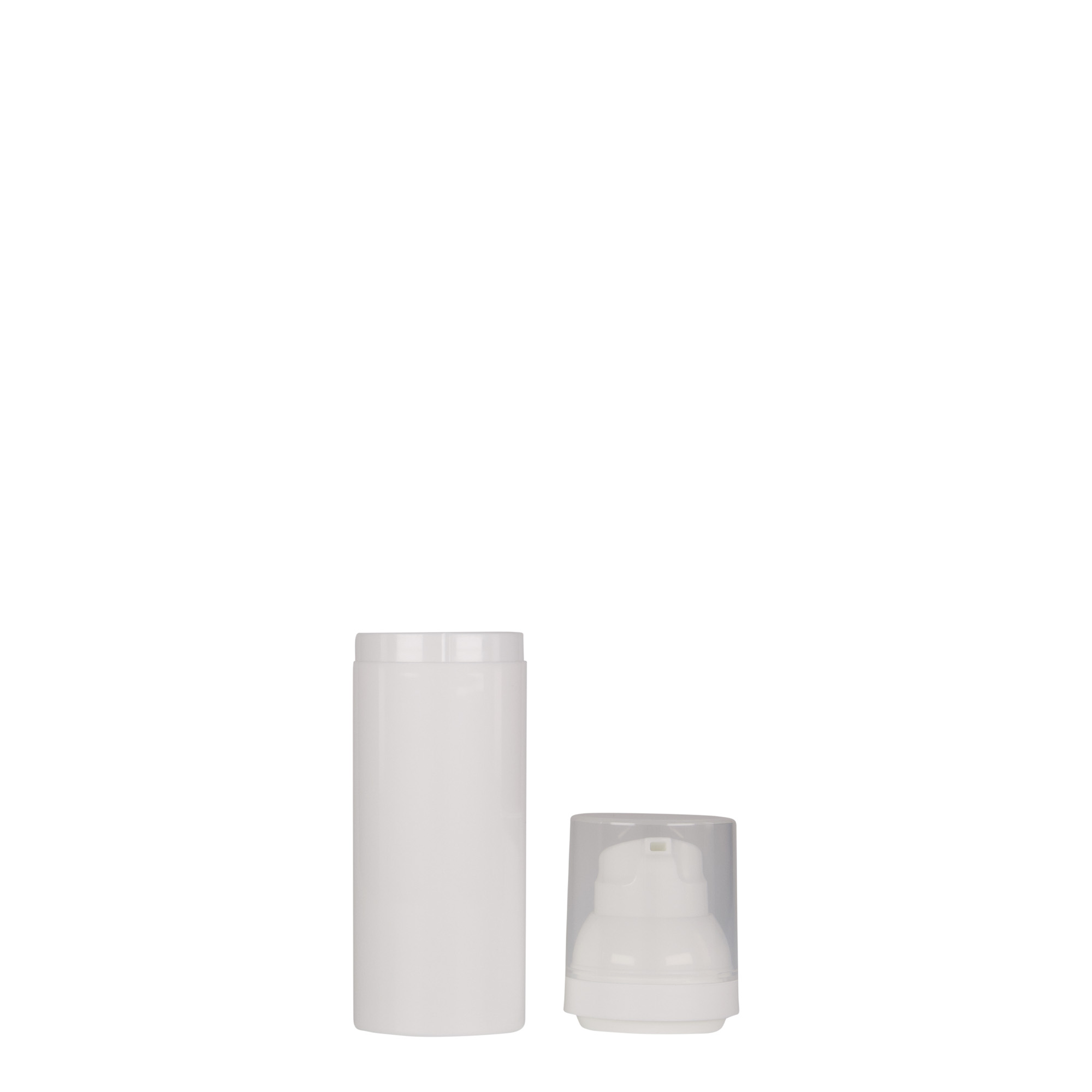 Airless Dispenser 'Mezzo' 50 ml, πλαστικό PP, λευκό Airless Dispenser 'Mezzo' 50 ml, πλαστικό PP, λευκό