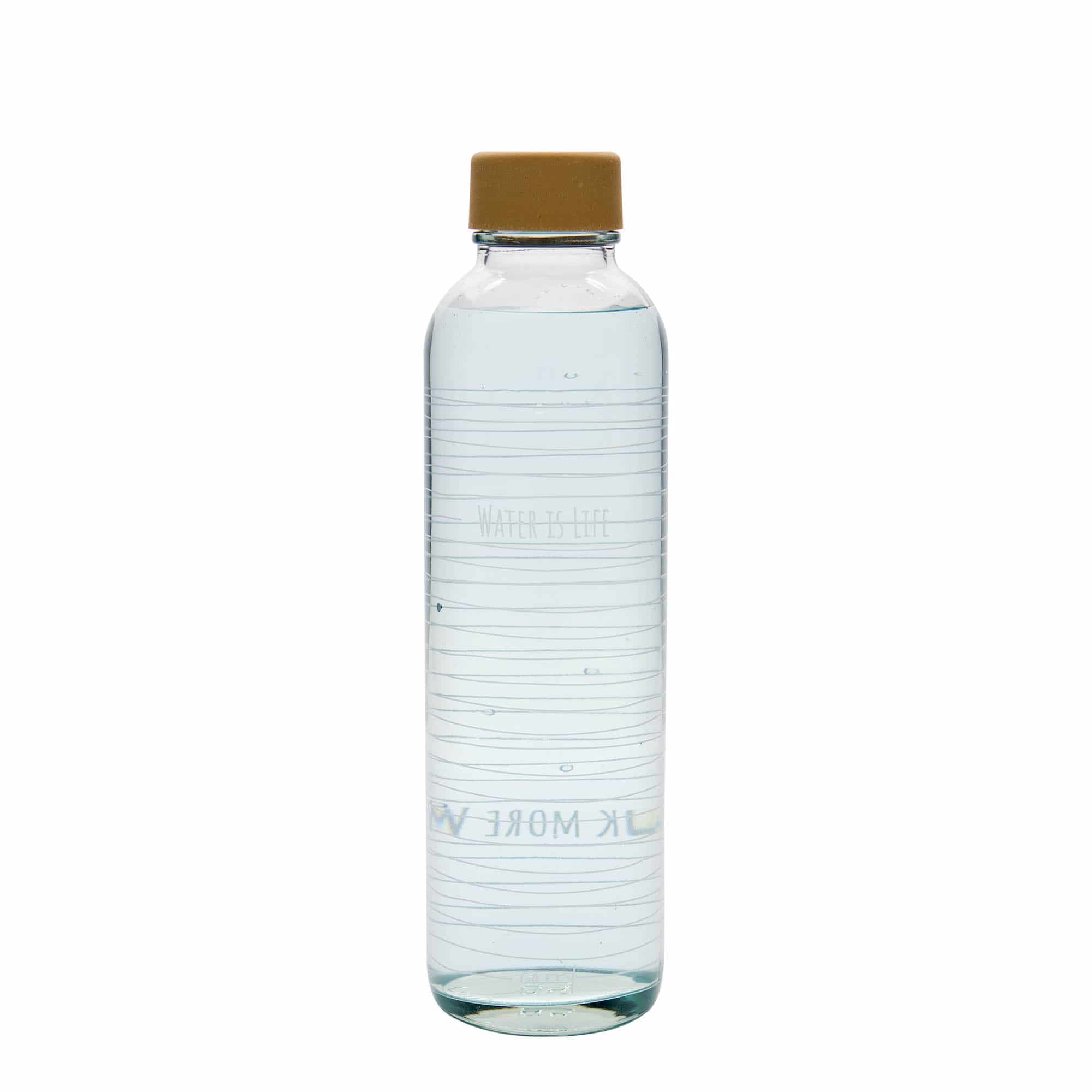 Παγούρι 'CARRY Bottle' 700 ml, σχέδιο: Water is Life, στόμιο: βιδωτό πώμα