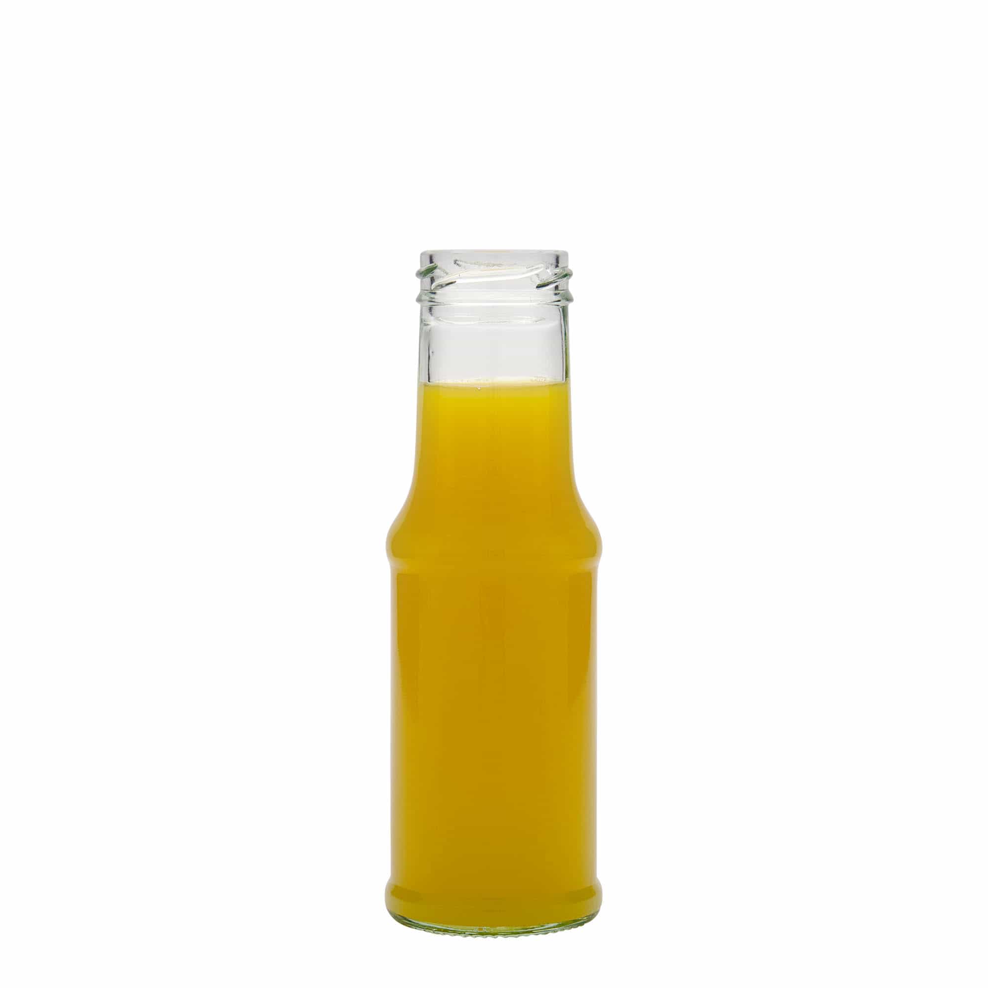 Μπουκάλι για σως 200 ml, γυάλινο, στόμιο: twist-off (TO 43)
