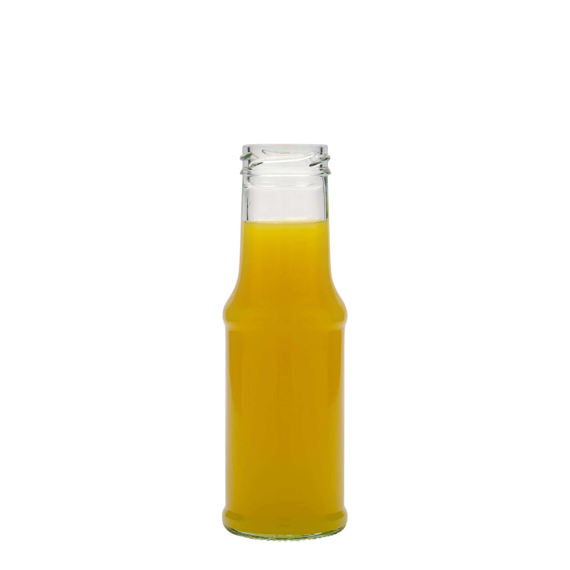 Μπουκάλι για σως 200 ml, γυάλινο, στόμιο: twist-off (TO 43)