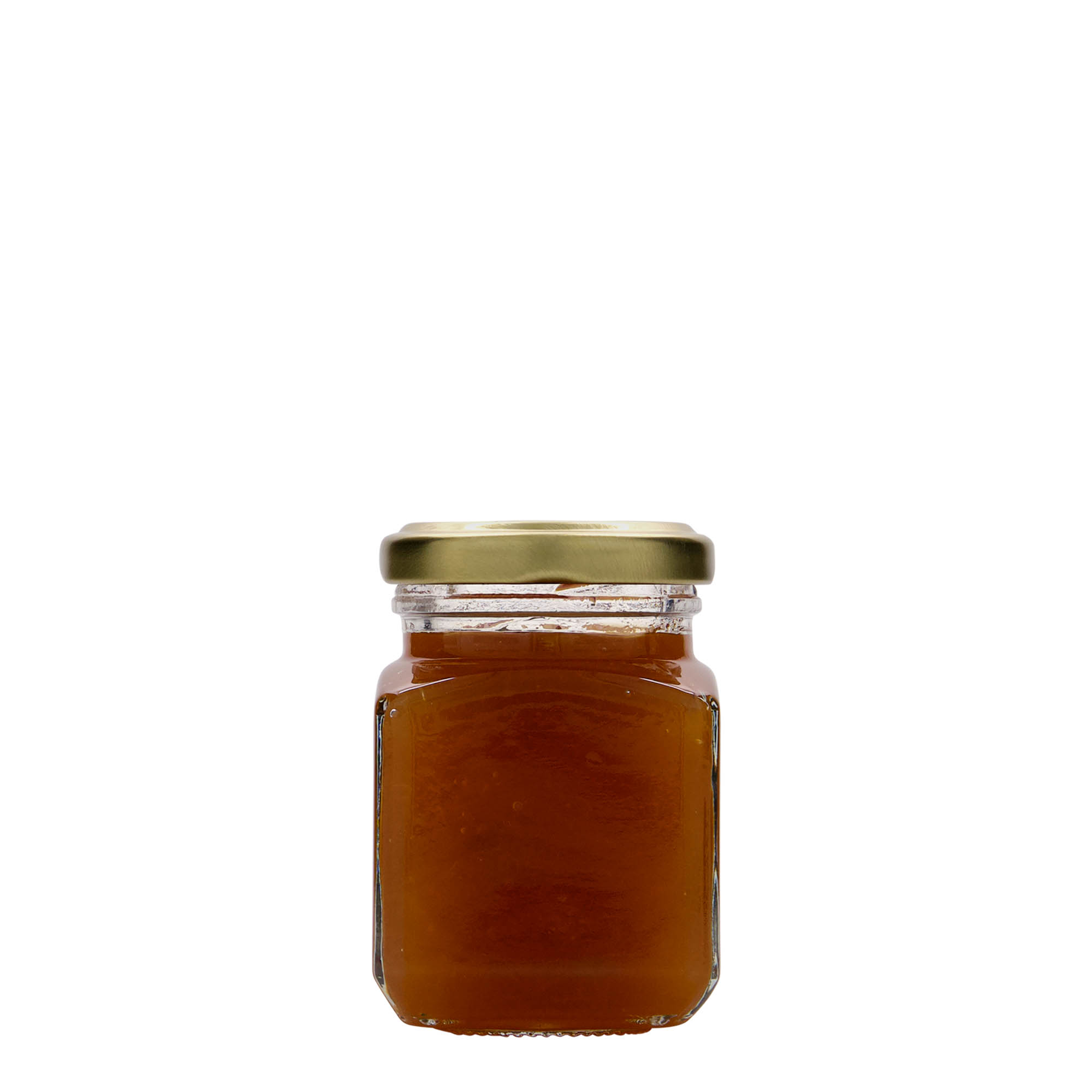 Τετράγωνο βάζο 106 ml, στόμιο: twist-off (TO 48)