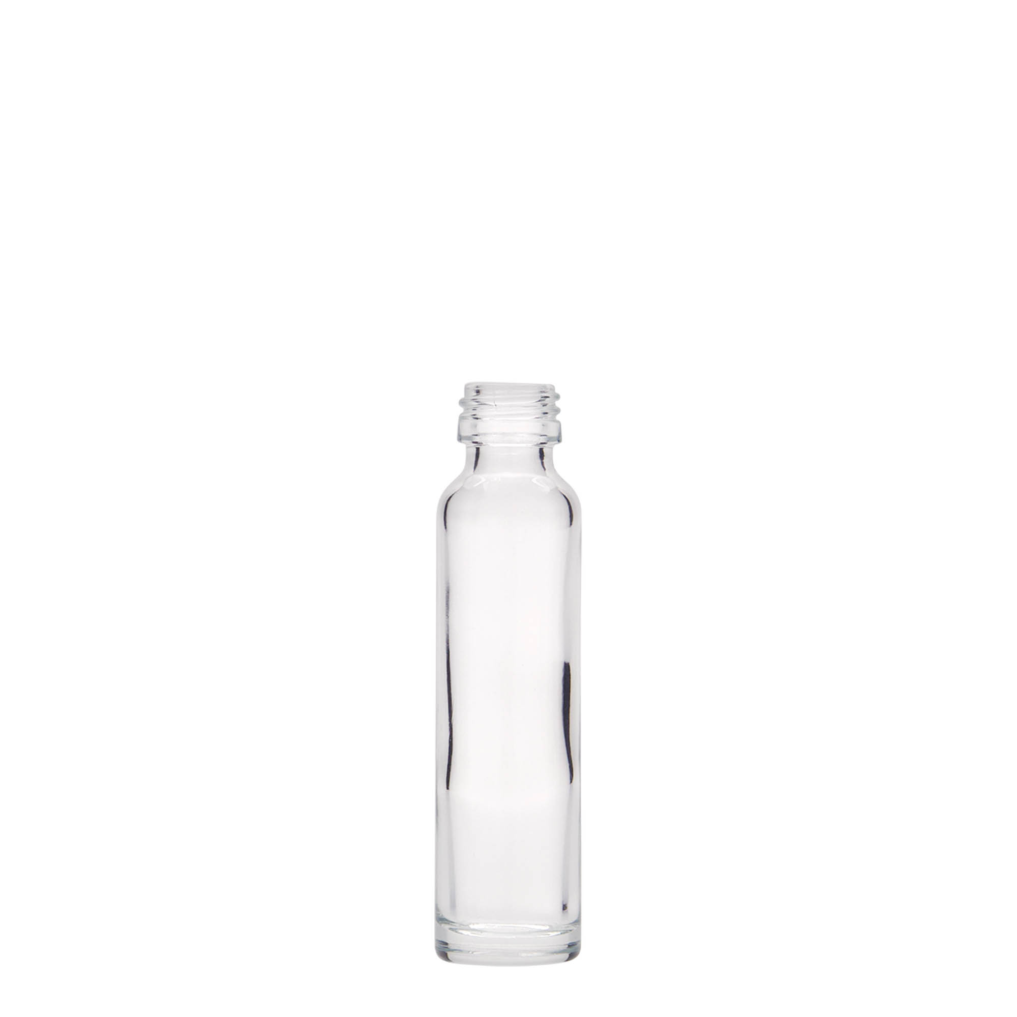 Γυάλινο μπουκάλι 20 ml, γυάλινο, στόμιο: PP 18