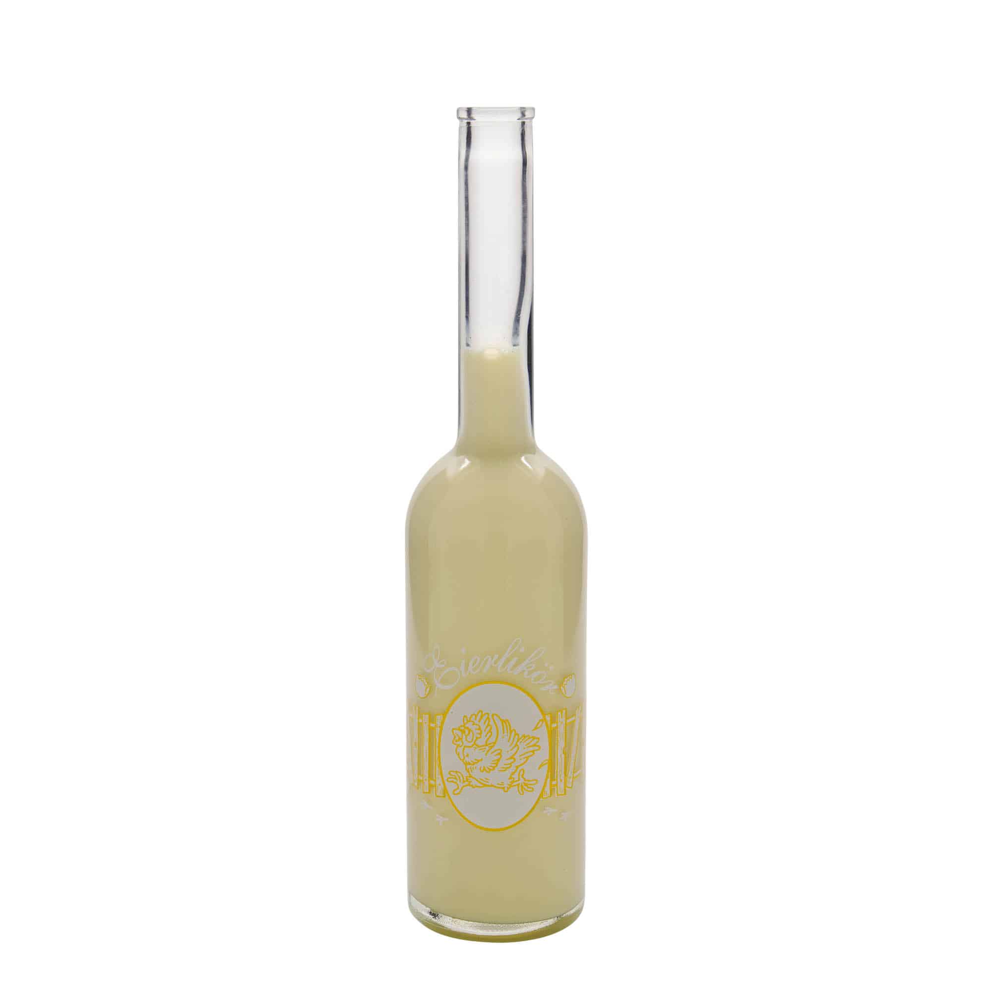Γυάλινο μπουκάλι 'Opera' 500 ml, σχέδιο: λικέρ advocaat, στόμιο: φελλός