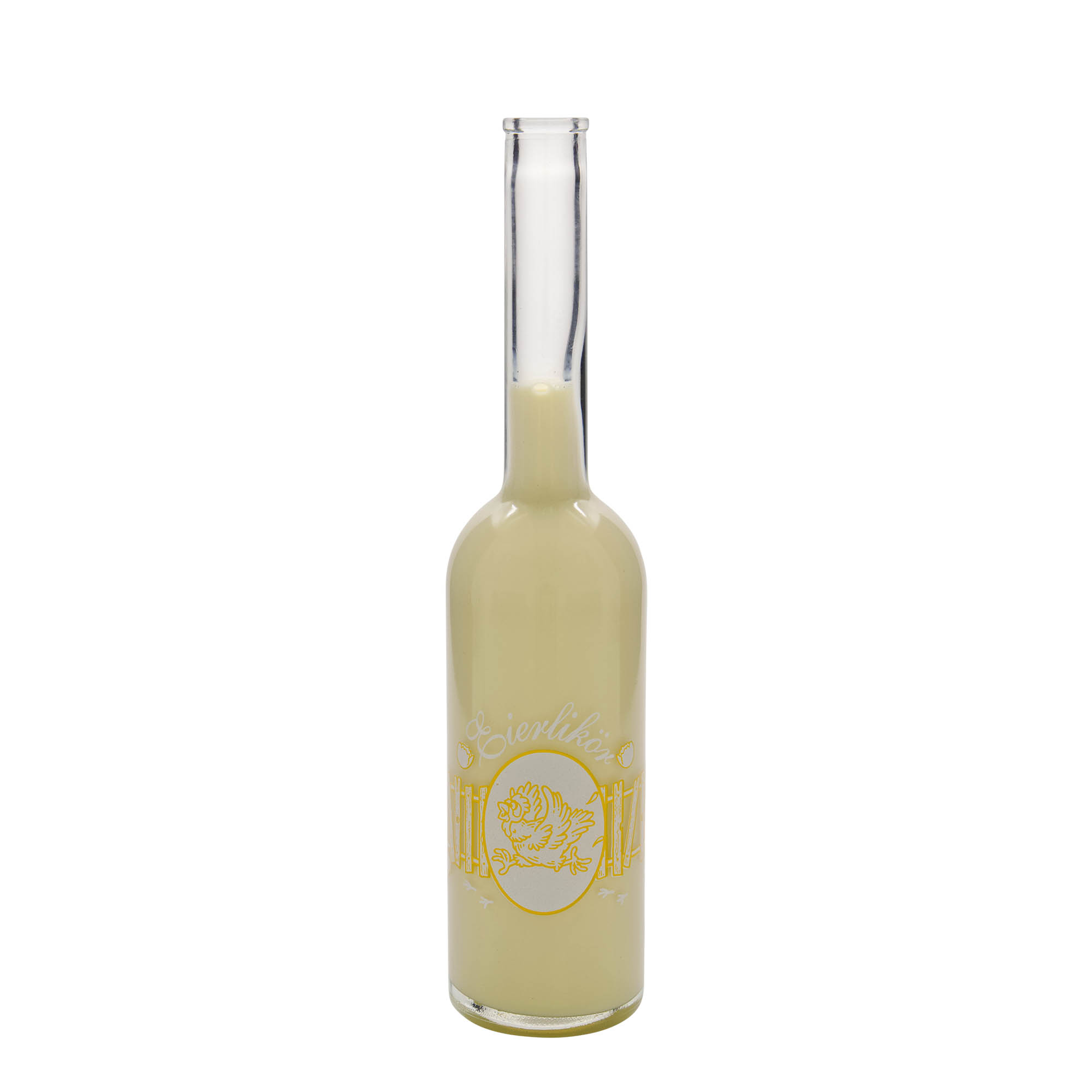 Γυάλινο μπουκάλι 'Opera' 500 ml, σχέδιο: λικέρ advocaat, στόμιο: φελλός