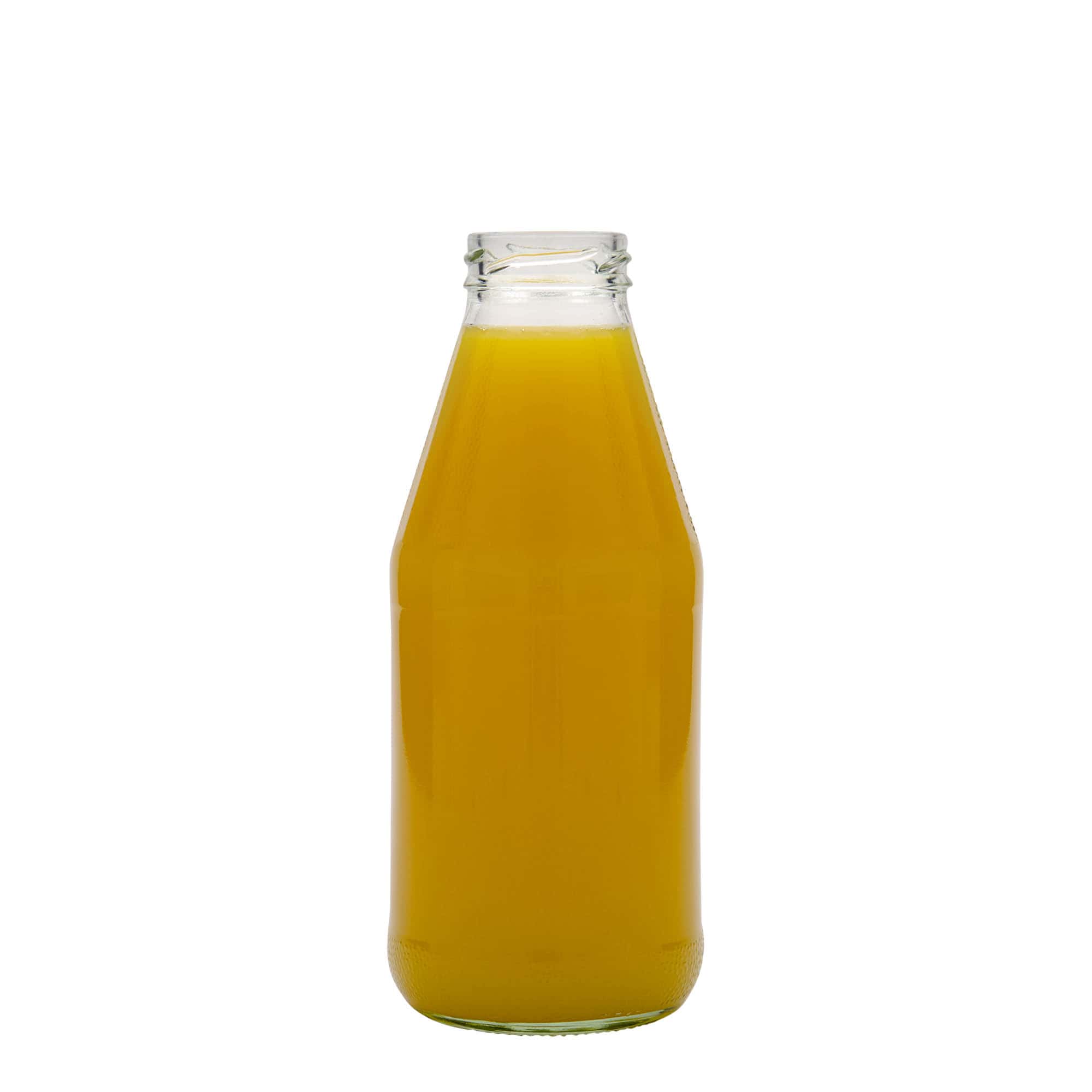 Μπουκάλι γενικής χρήσης με φαρδύ λαιμό 500 ml, γυάλινο, στόμιο: twist-off (TO 43)