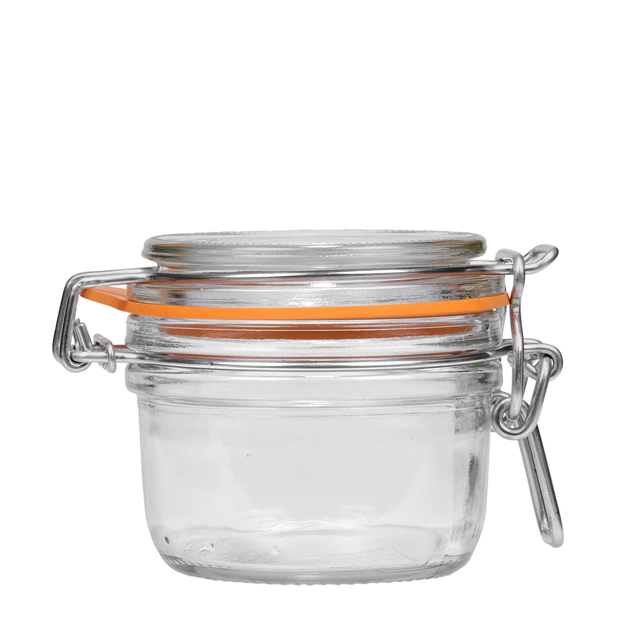 125 ml βάζο με μεταλλικό κλιπ 'Le Parfait Super Terrine', στόμιο: κλείσιμο με μεταλλικό κλιπ