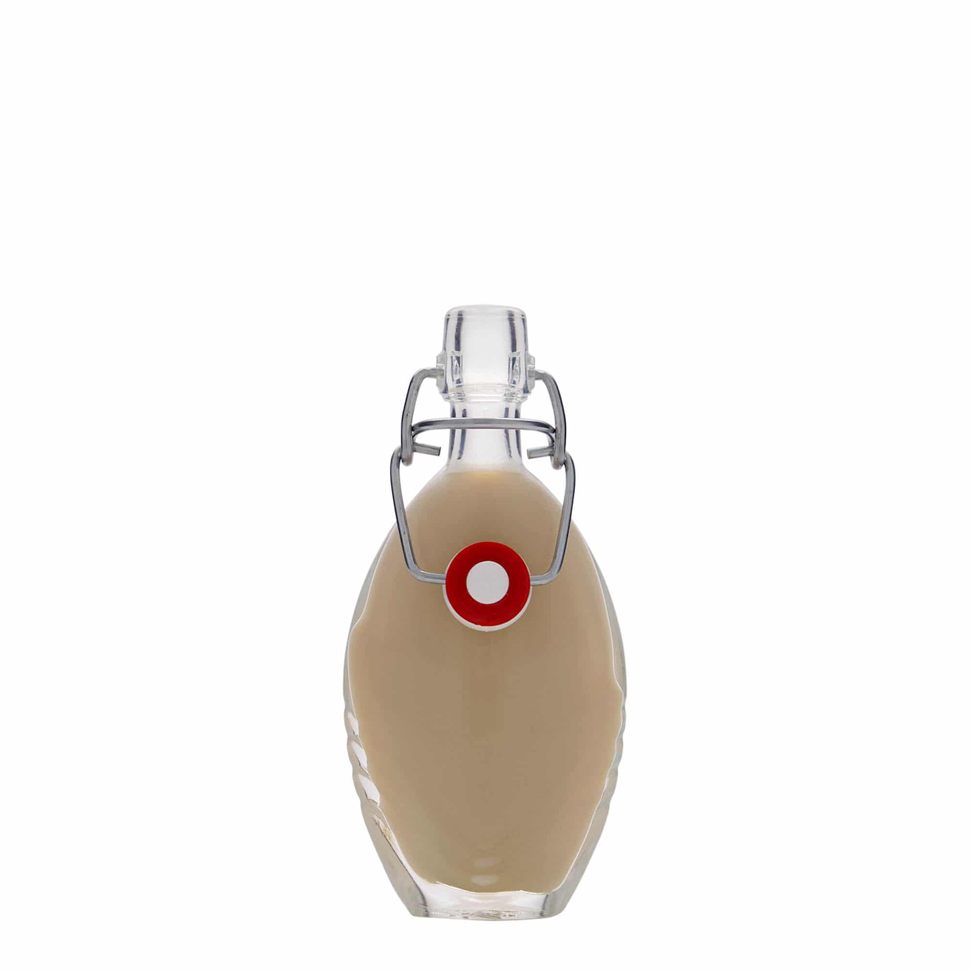 Γυάλινο μπουκάλι 'Florence' 40 ml, οβάλ, στόμιο: μηχανικό πώμα Γυάλινο μπουκάλι 'Florence' 40 ml, οβάλ, στόμιο: μηχανικό πώμα
