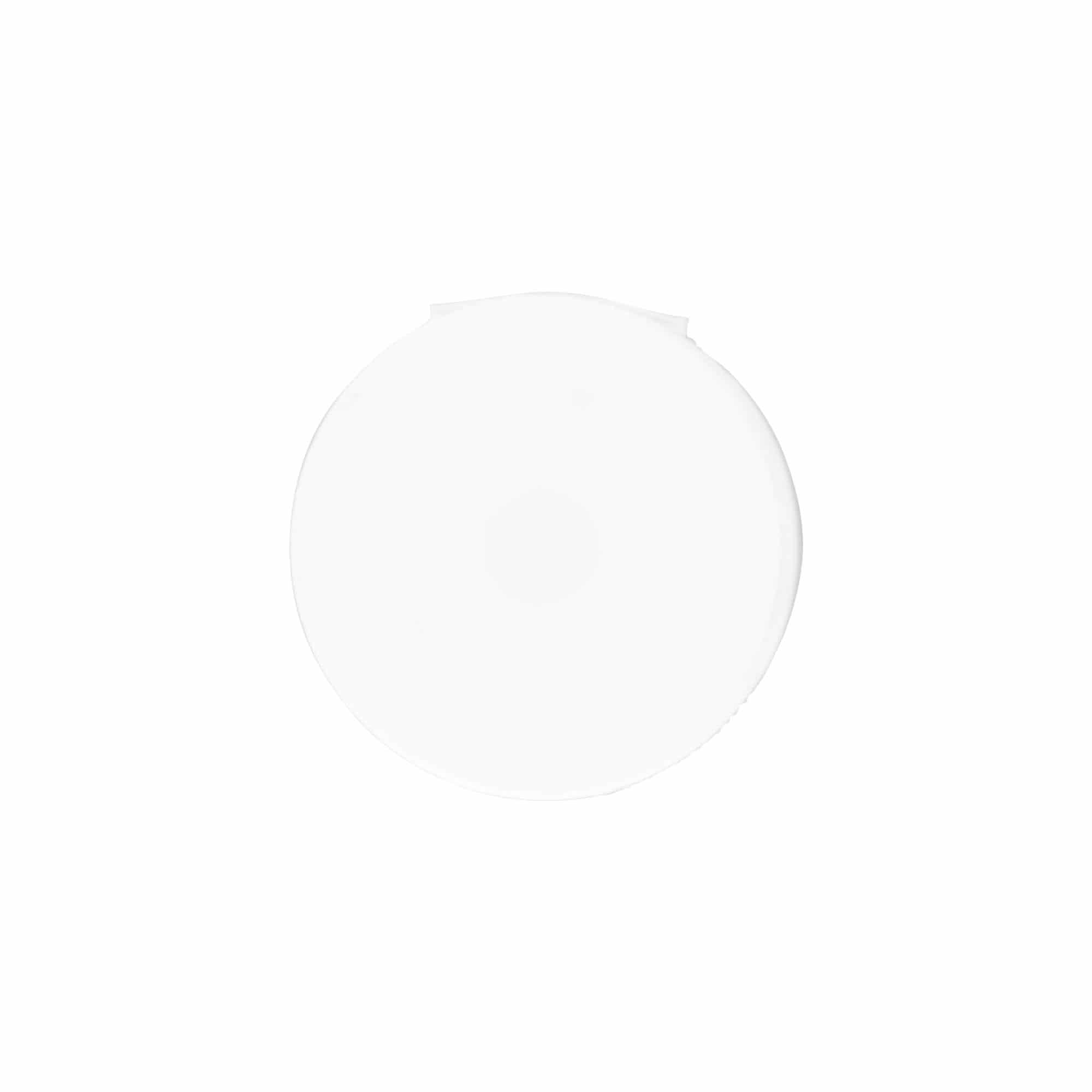 Βιδωτό πώμα με άνοιγμα flip top, πλαστικό PP, λευκό, για στόμιο: GPI 38/400 Βιδωτό πώμα με άνοιγμα flip top, πλαστικό PP, λευκό, για στόμιο: GPI 38/400