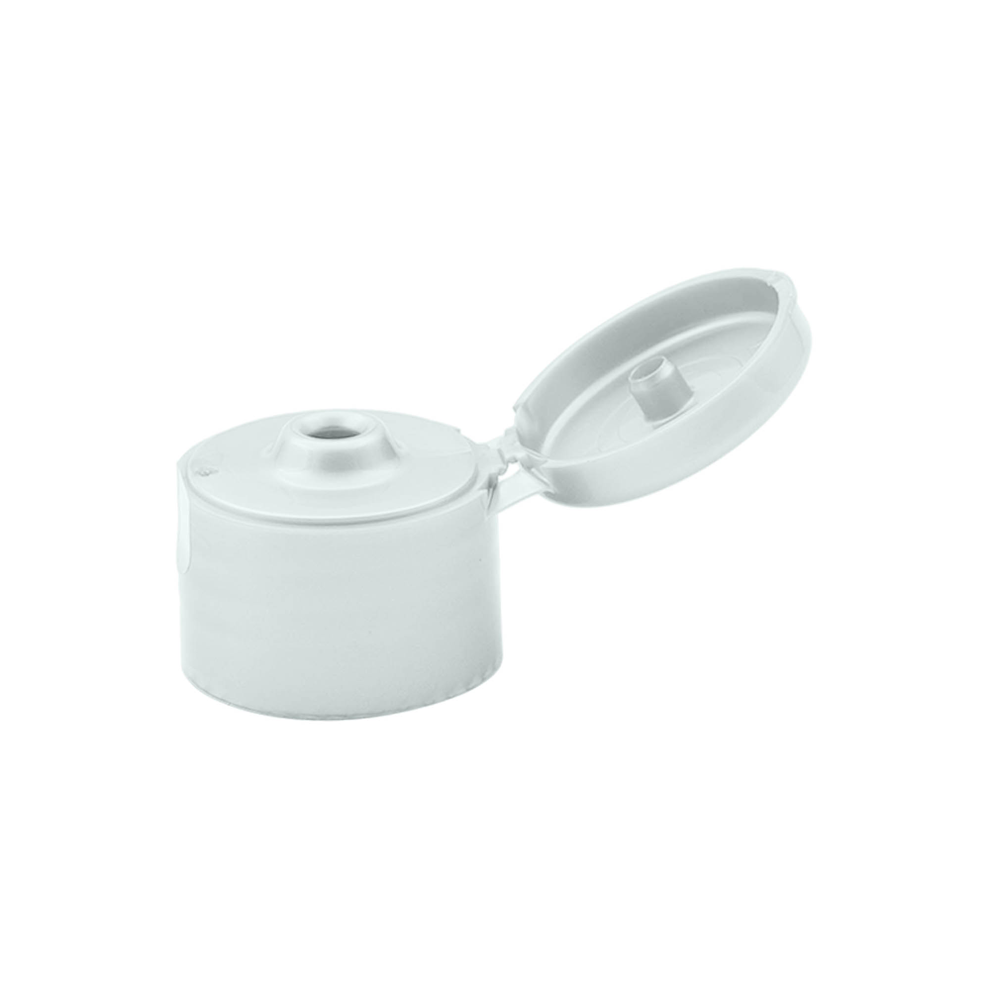 Βιδωτό πώμα με άνοιγμα flip top, πλαστικό PP, ασημί, για στόμιο: GPI 24/410 Βιδωτό πώμα με άνοιγμα flip top, πλαστικό PP, ασημί, για στόμιο: GPI 24/410