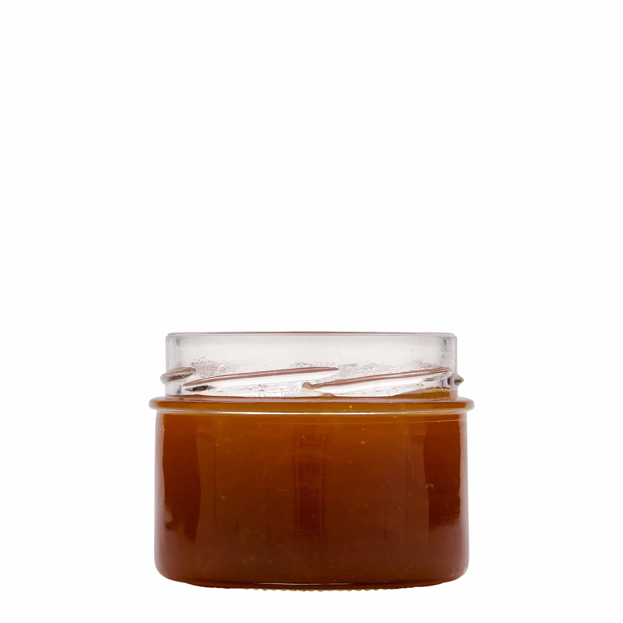 Στρογγυλό βάζο 'Monza' 262 ml, στόμιο: deep twist-off (DTO 82)