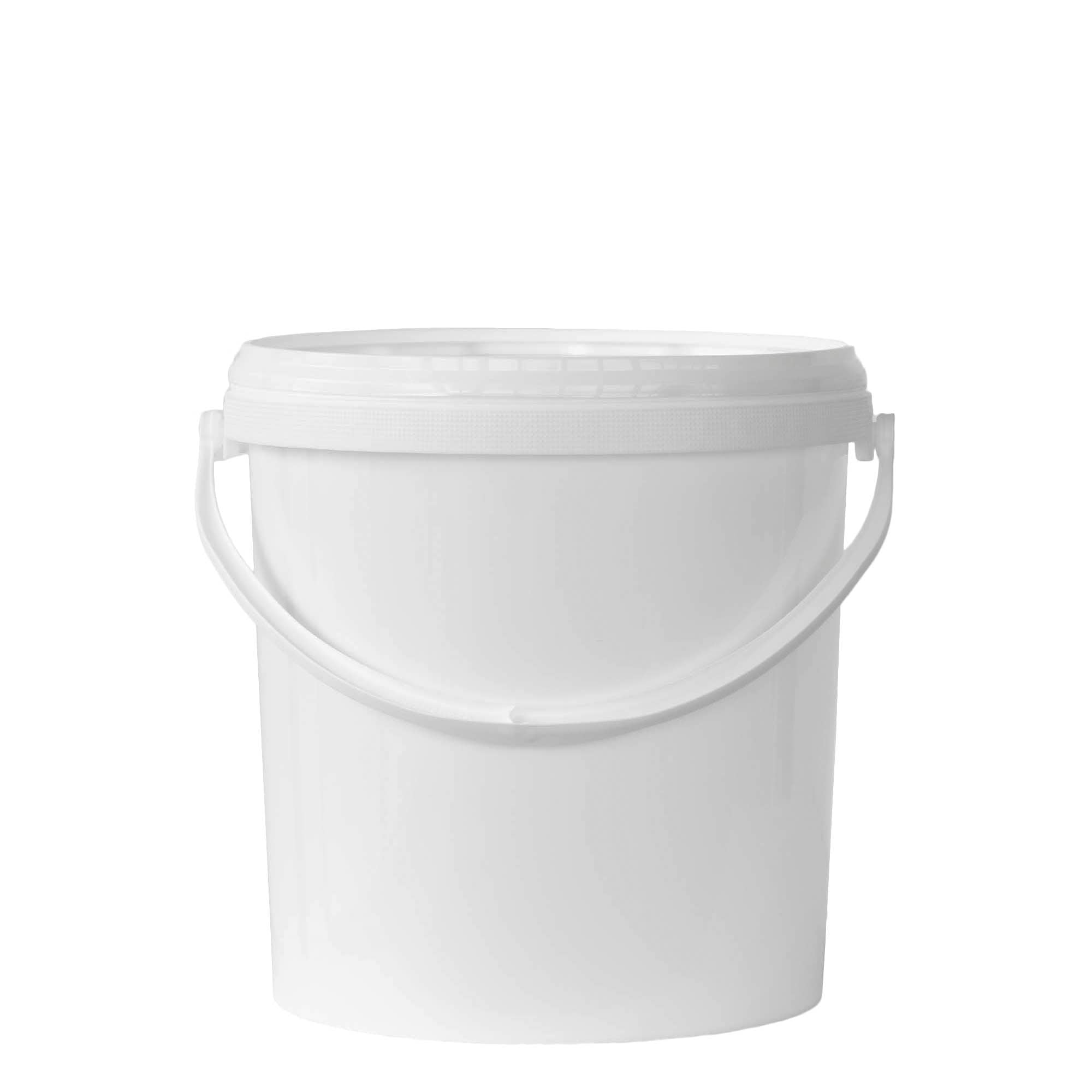 Κουβάς 10 l, πλαστικό PP, λευκό