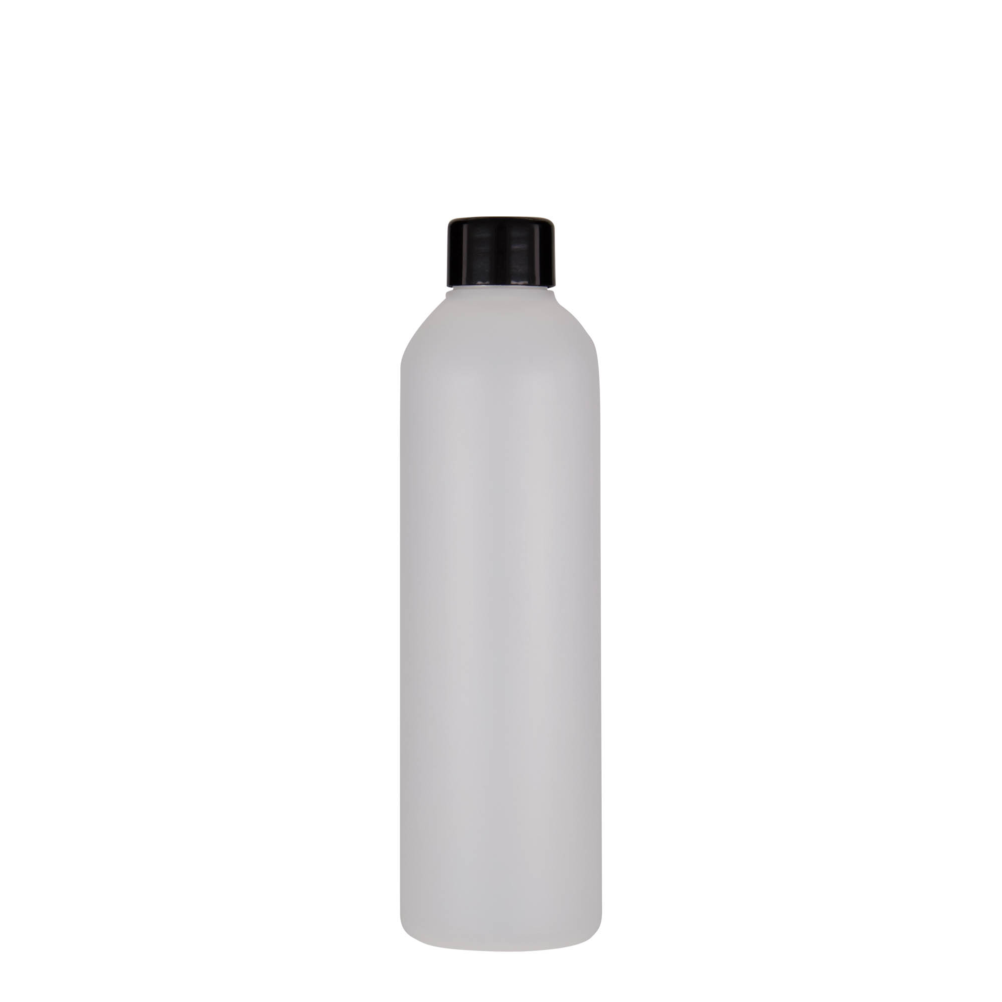 Πλαστικό μπουκάλι 'Tuffy' 250 ml, HDPE, φυσικό χρώμα, στόμιο: GPI 24/410 Πλαστικό μπουκάλι 'Tuffy' 250 ml, HDPE, φυσικό χρώμα, στόμιο: GPI 24/410