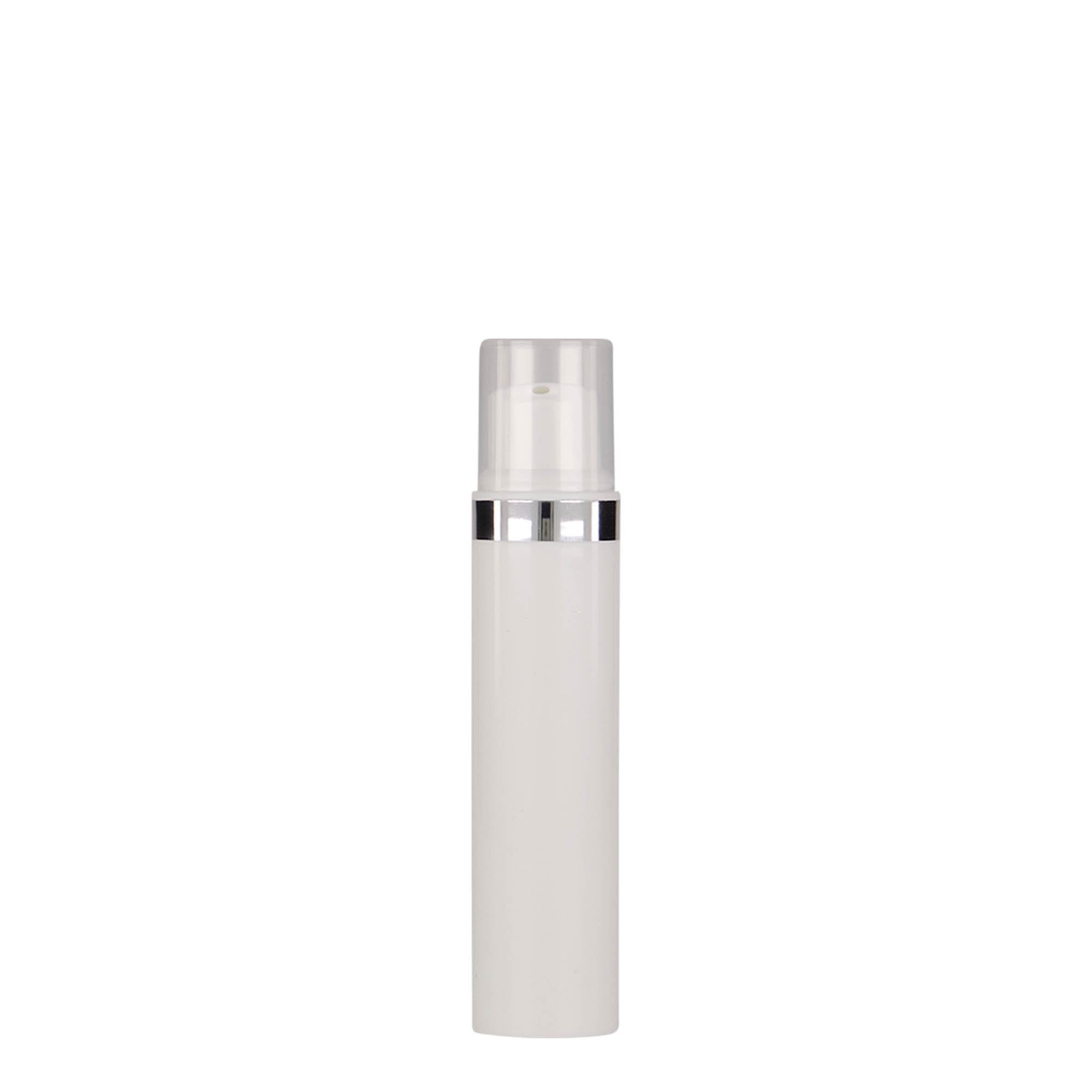 Airless Dispenser 'Nano' 15 ml, πλαστικό PP, λευκό