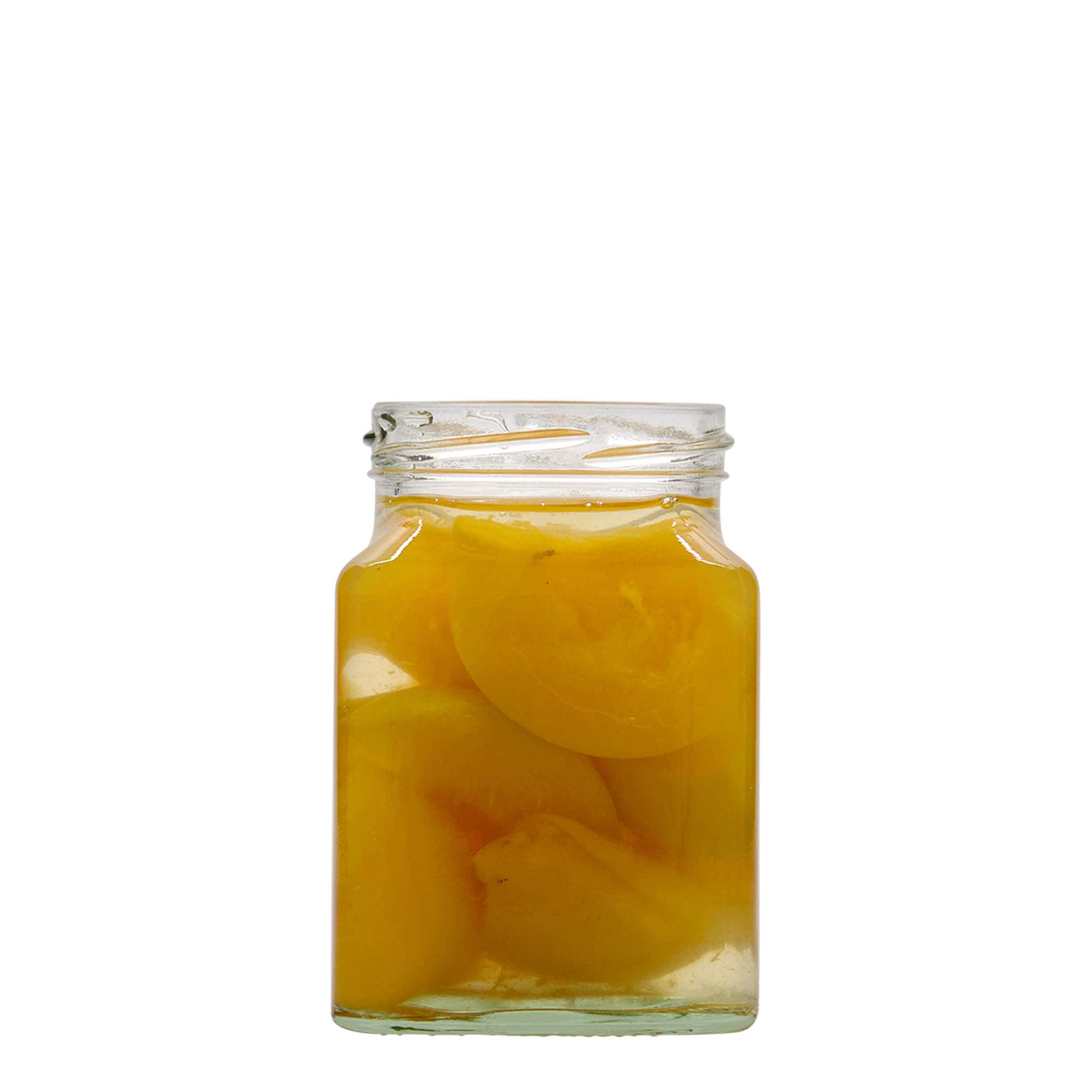 Τετράγωνο βάζο 314 ml, στόμιο: twist-off (TO 63)