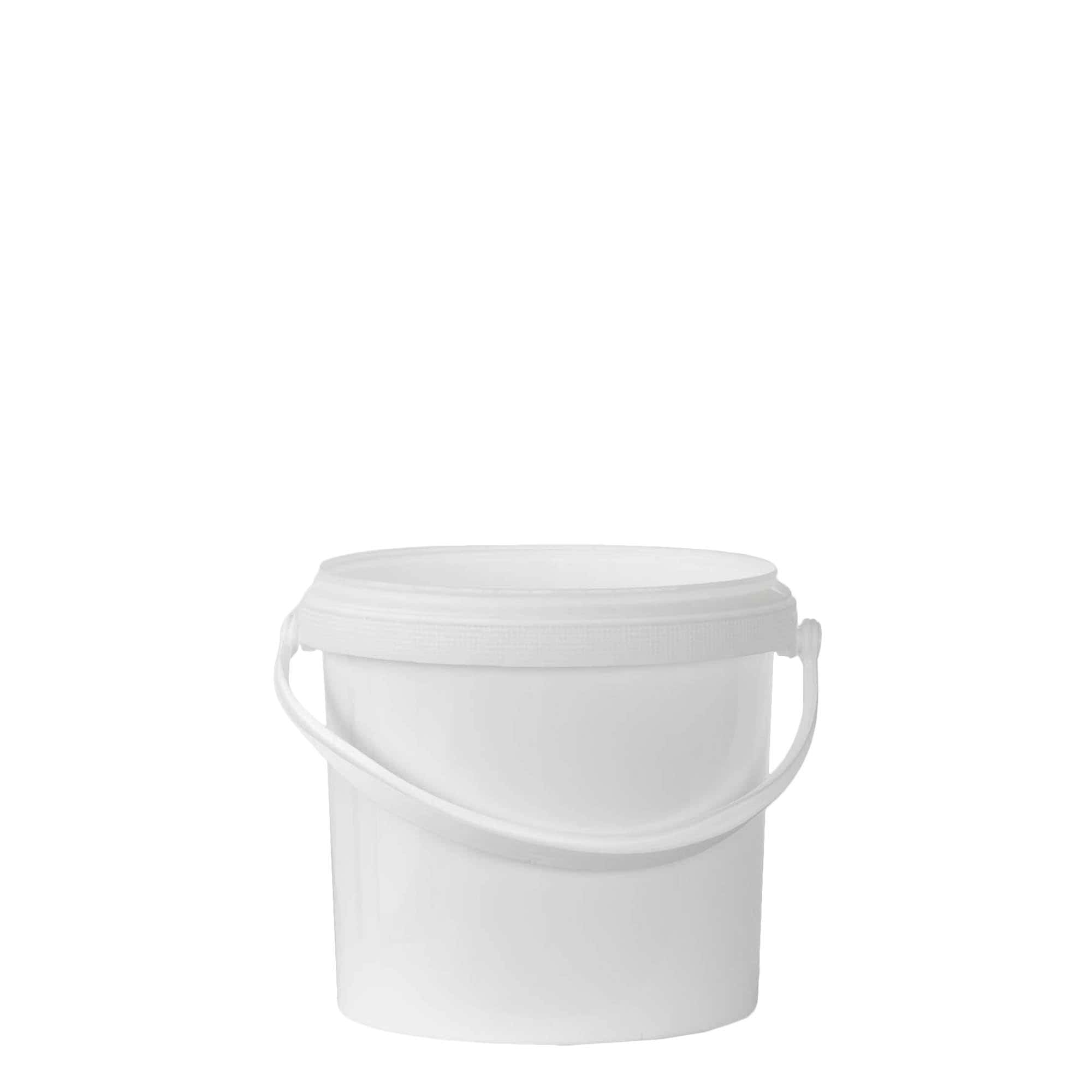 Κουβάς 2,5 l, πλαστικό PP, λευκό Κουβάς 2,5 l, πλαστικό PP, λευκό