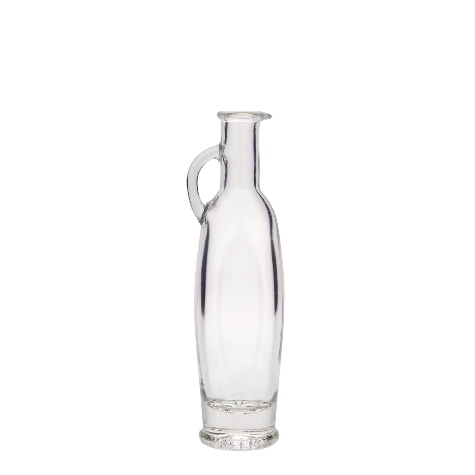 Γυάλινο μπουκάλι 'Eleganta' 100 ml, οβάλ, στόμιο: φελλός